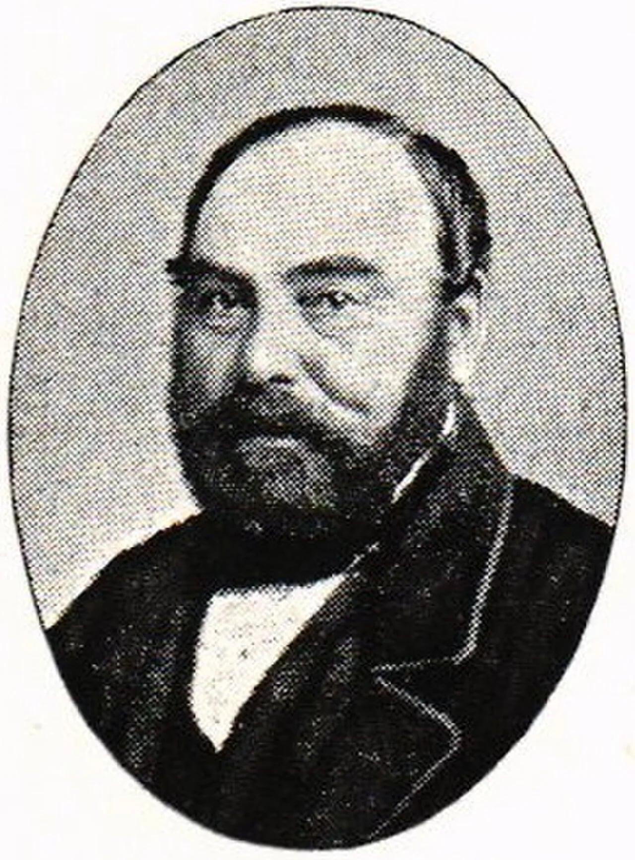 Porträt von Lars Daniel Andersson (1823–1873) – Gedenkseite