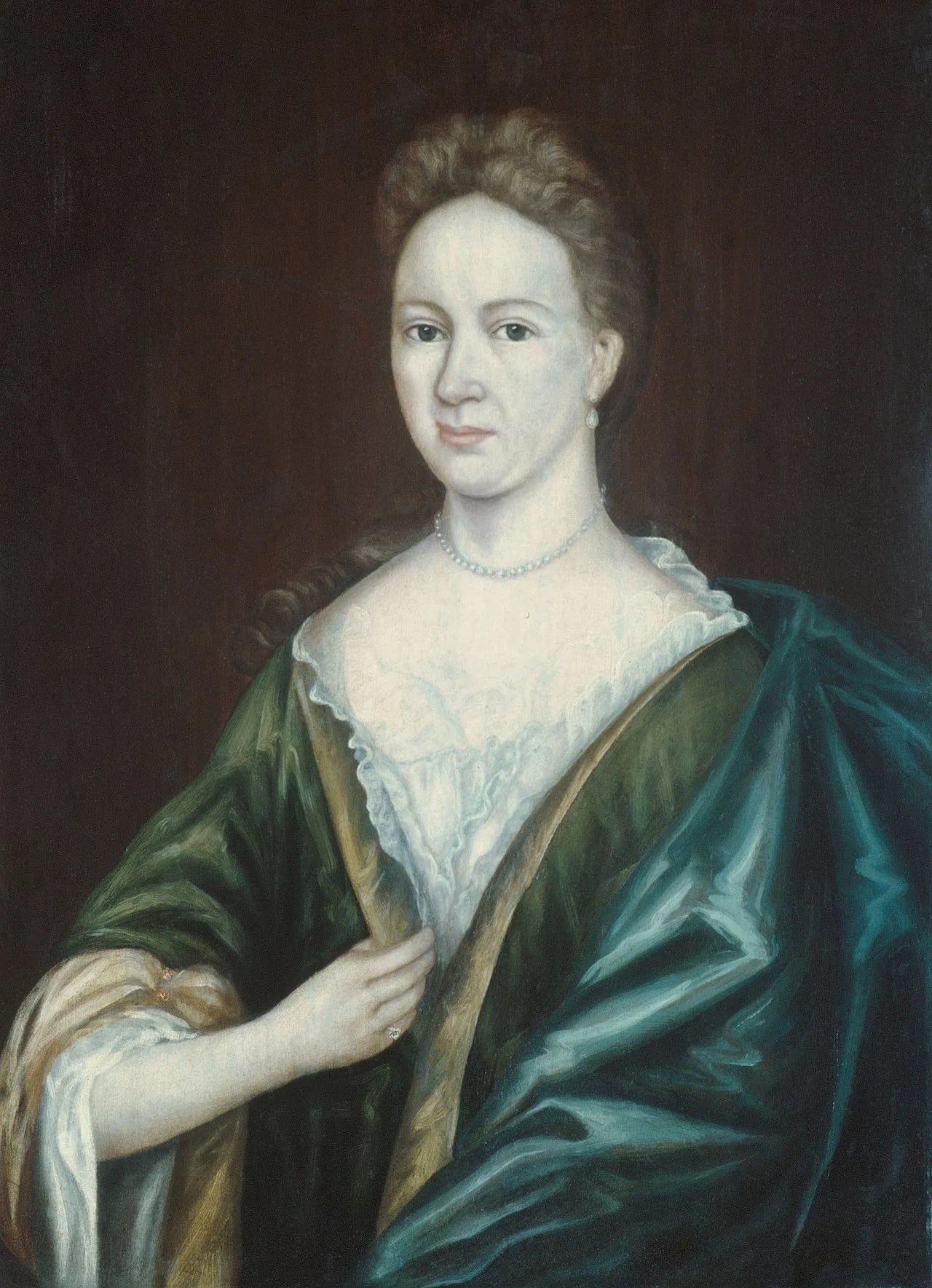 Porträt von Anna Maria Bayard Jay (1670–1756) – Gedenkseite