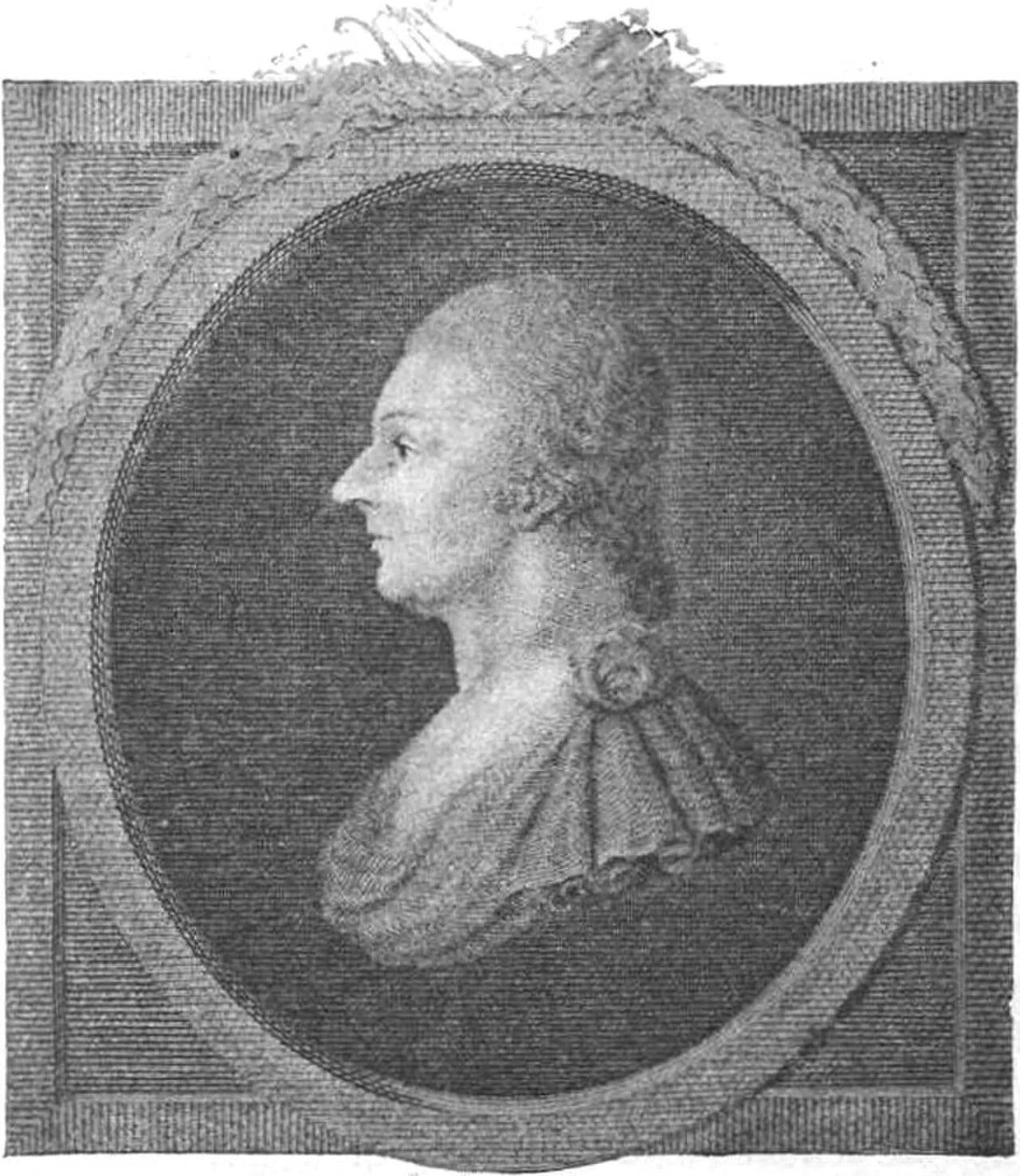 Porträt von Franciszek Ksawery Dmochowski (1762–1808) – Gedenkseite