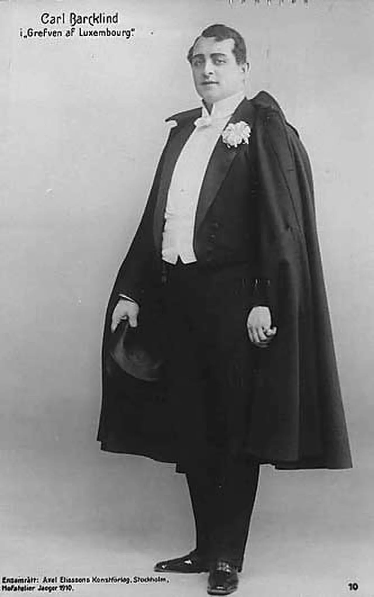 Portrait of Carl Barcklind (1873–1945) – memorial page