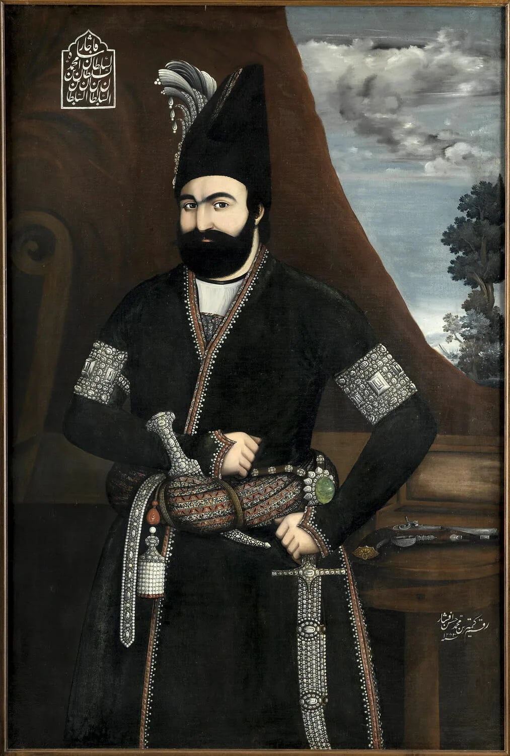 Portrait of Mohammed Schah (1808–1848) – memorial page