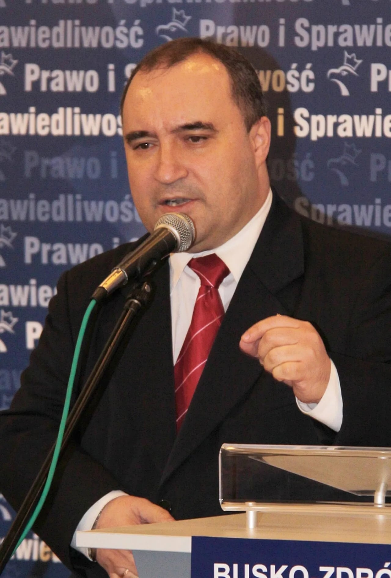 Porträt von Przemysław Gosiewski (1964–2010) – Gedenkseite