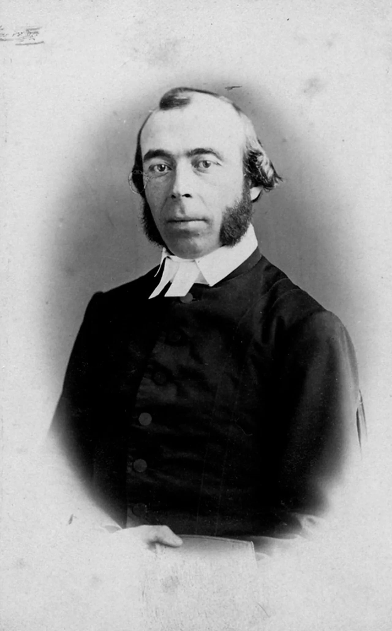 Porträt von Carl Johan Gustaf Wilhelm Charleville (1827–1906) – Gedenkseite