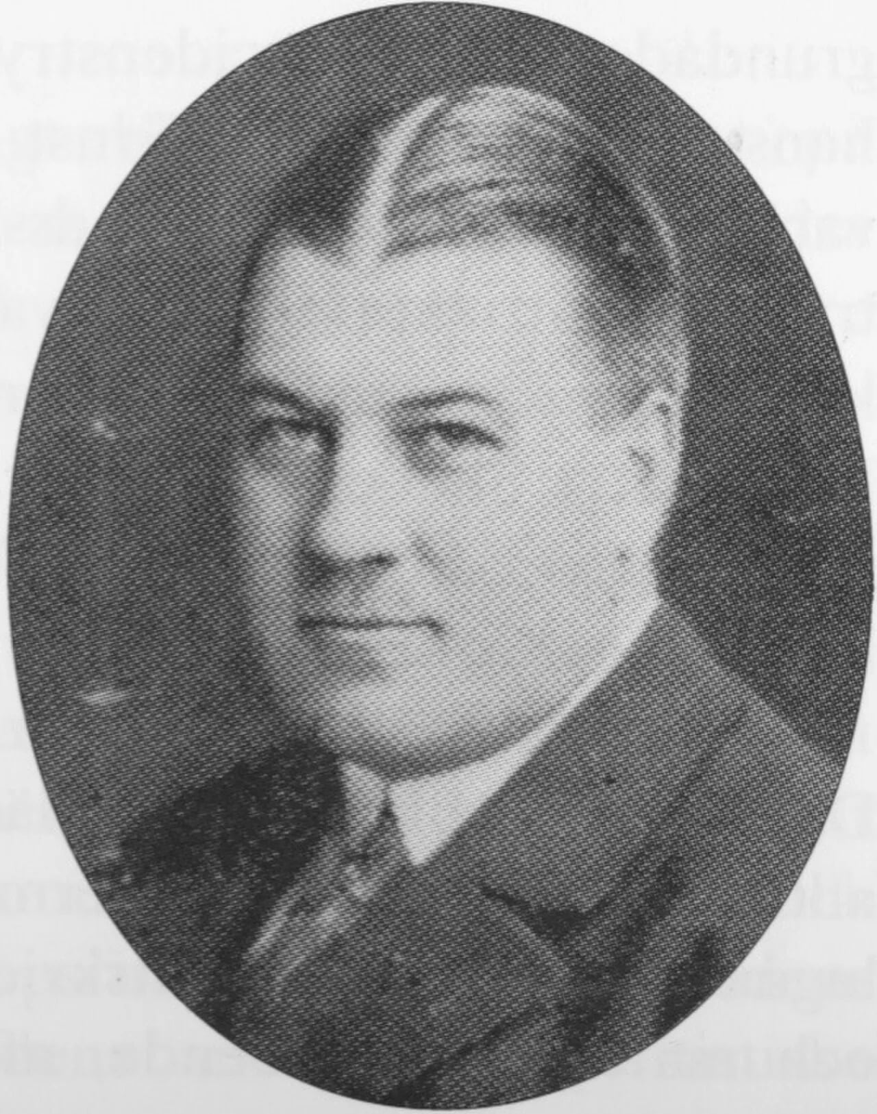 Portrait of Nils Henrik Christiernsson (1883–1940) – memorial page