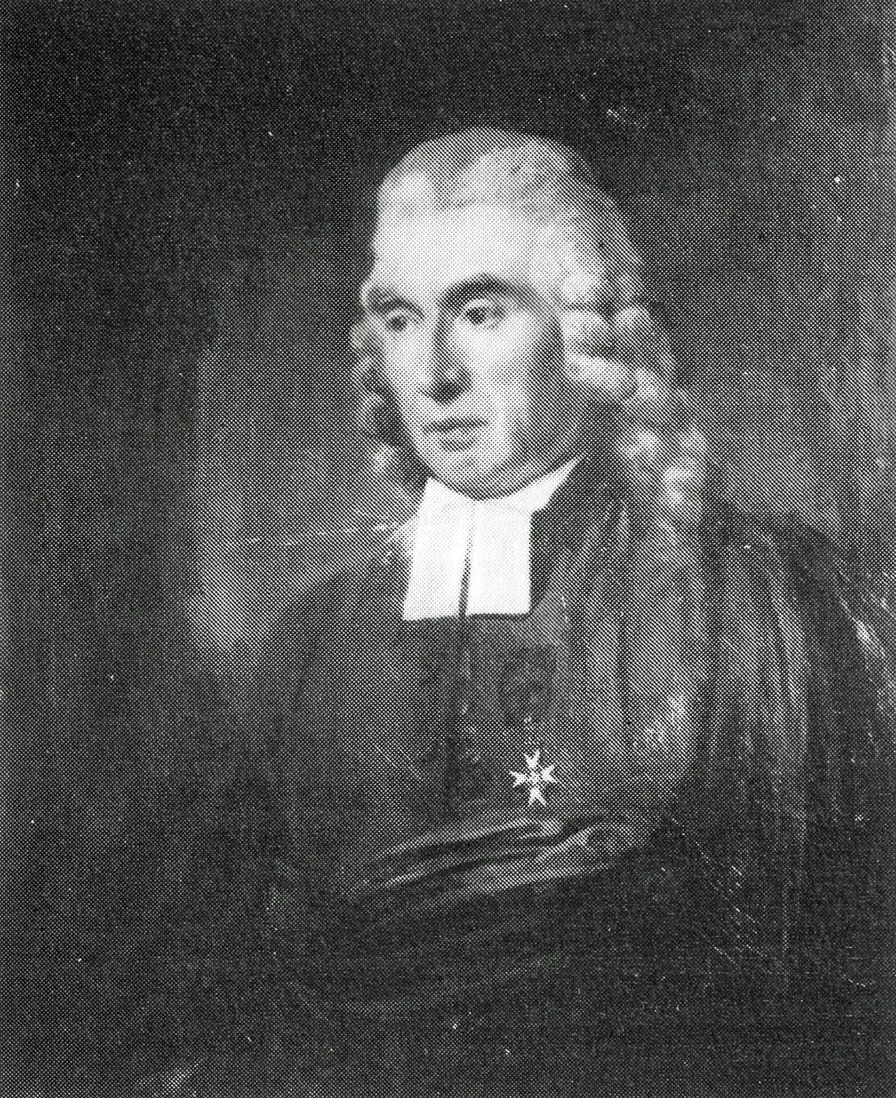 Portrait of Zacharias Cygnæus (1733–1809) – memorial page
