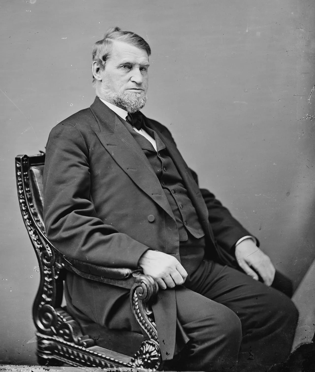 Portrait of Oakes Ames (1804–1873) – memorial page