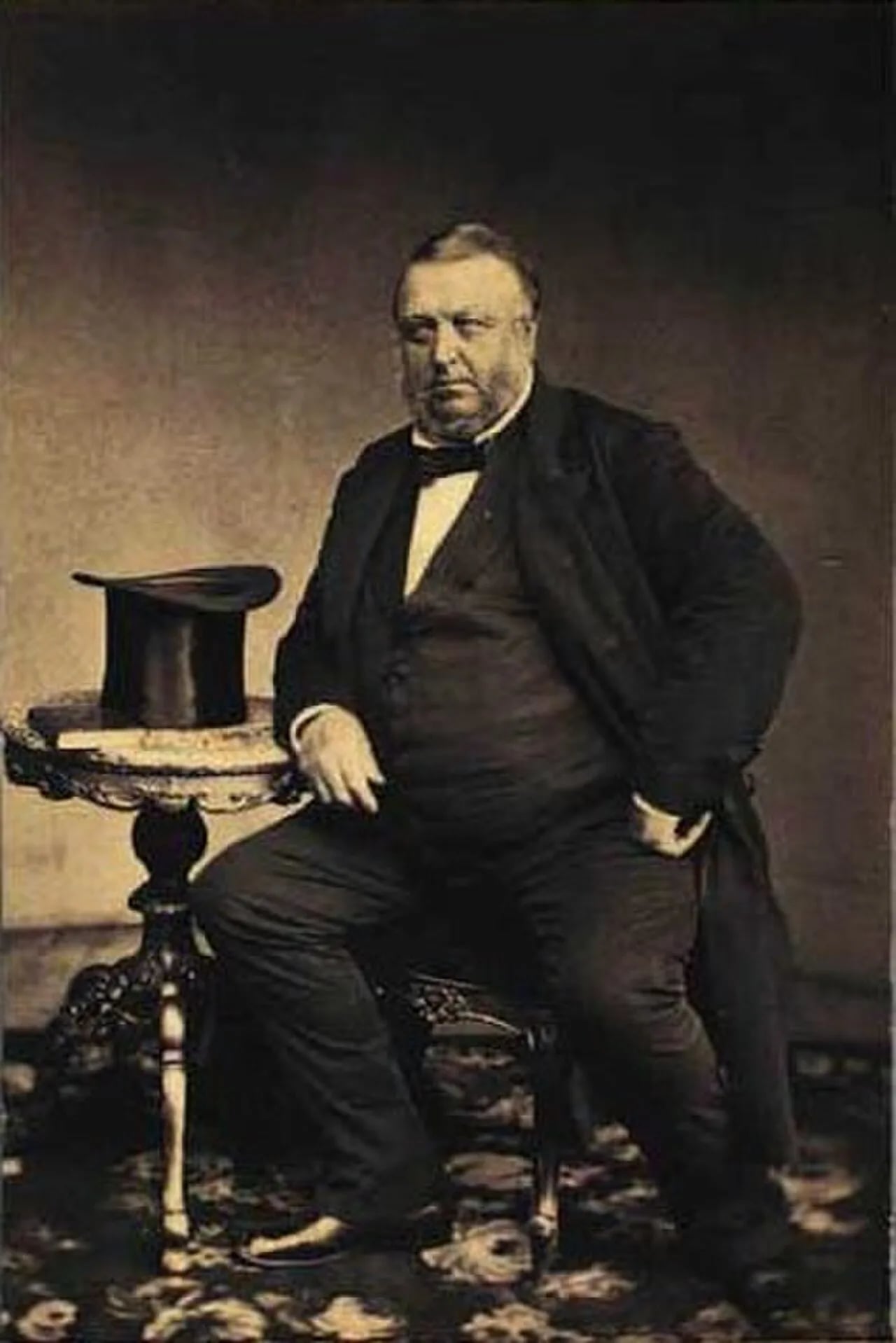 Portrait of Michael Drewsen (1804–1874) – memorial page