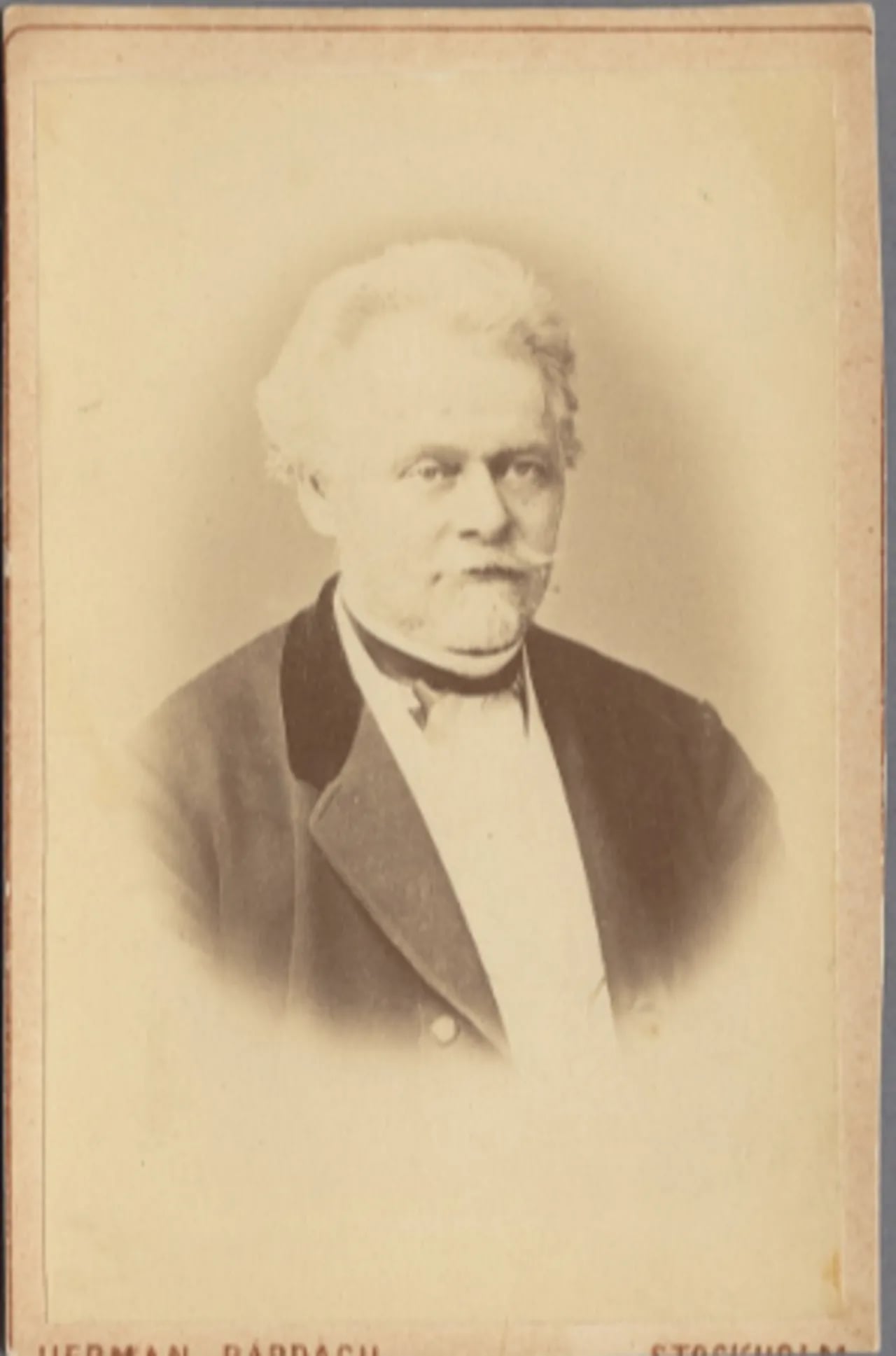 Portrait of Christian Hammer (1818–1905) – memorial page