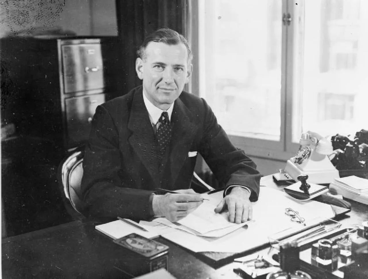 Portrait of Ian Balfour, 1. Baron Balfour of Inchrye (1897–1988) – memorial page