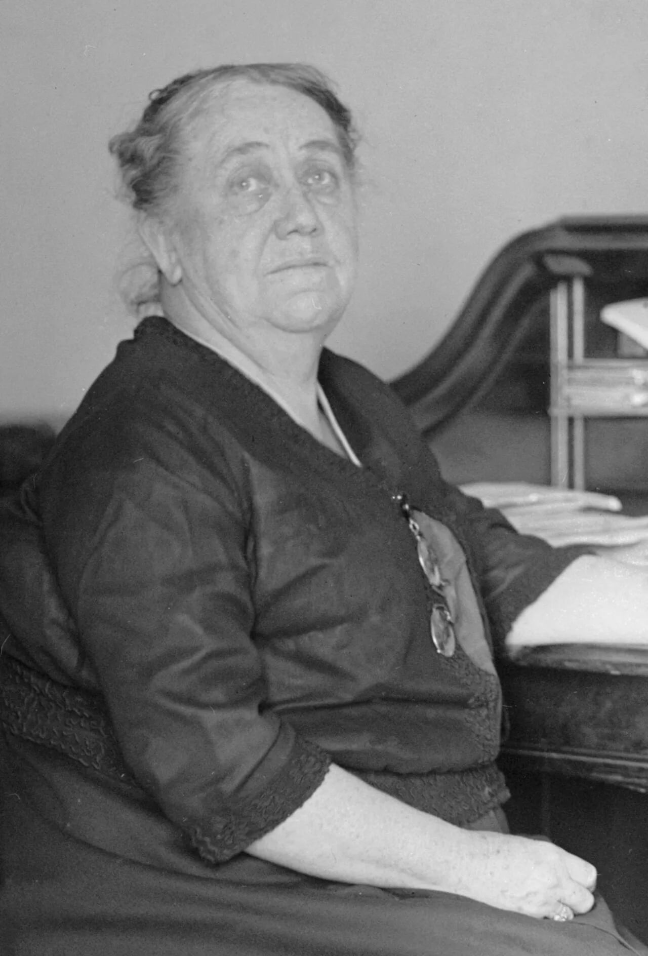 Porträt von Harriet Taylor Upton (1853–1945) – Gedenkseite