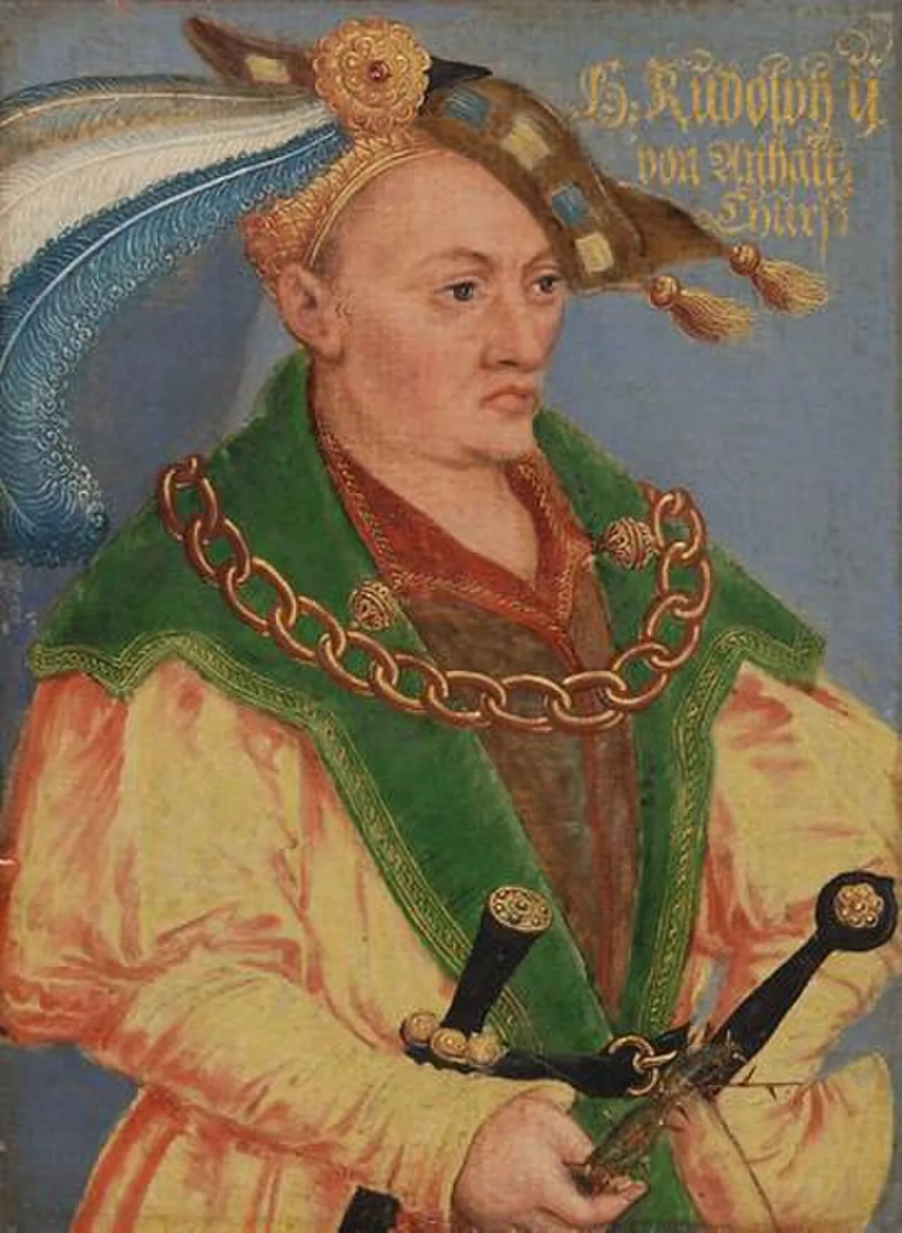 Porträt von Rudolf II. (1307–1370) – Gedenkseite