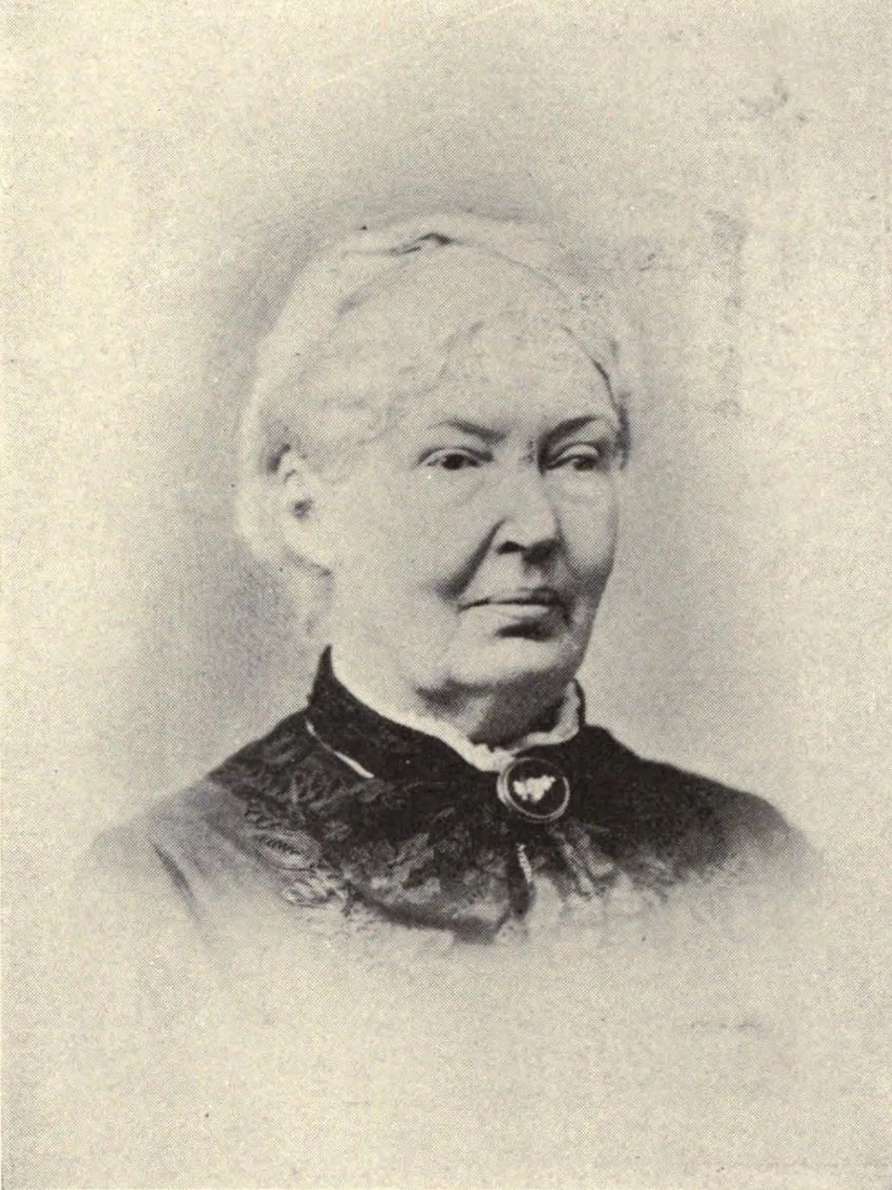 Porträt von Juliette Montague Cooke (1812–1896) – Gedenkseite