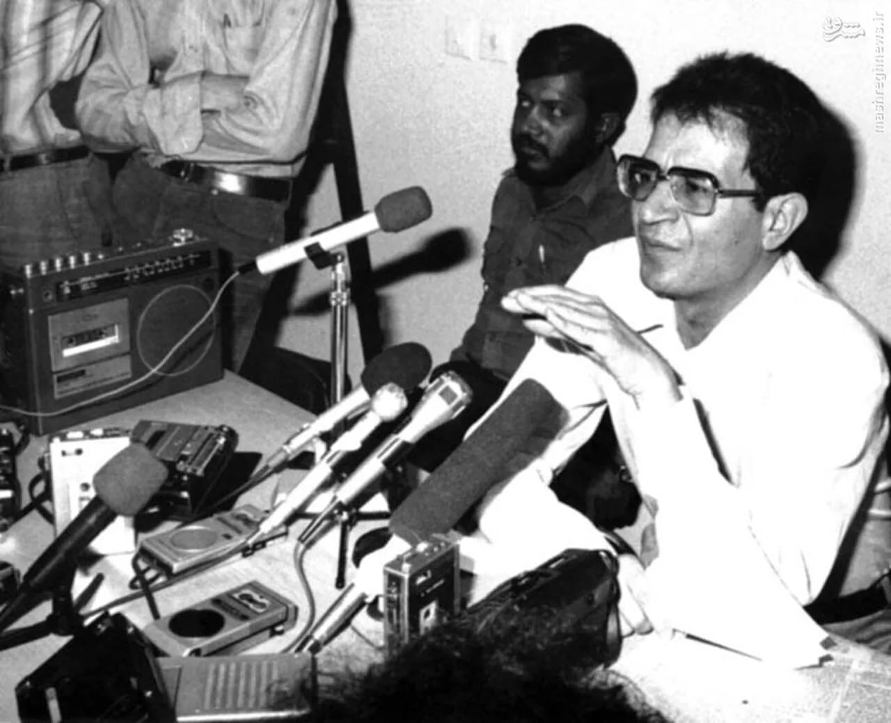 Porträt von Hassan Ayat (1938–1981) – Gedenkseite