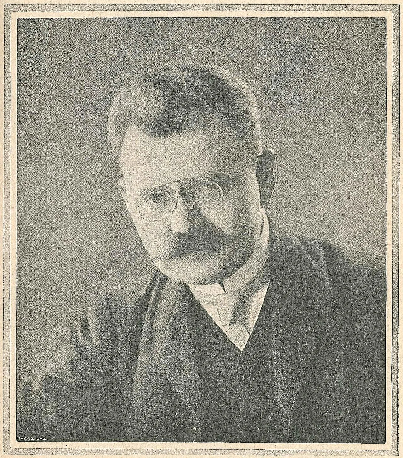 Porträt von Henning Elmquist (1871–1933) – Gedenkseite