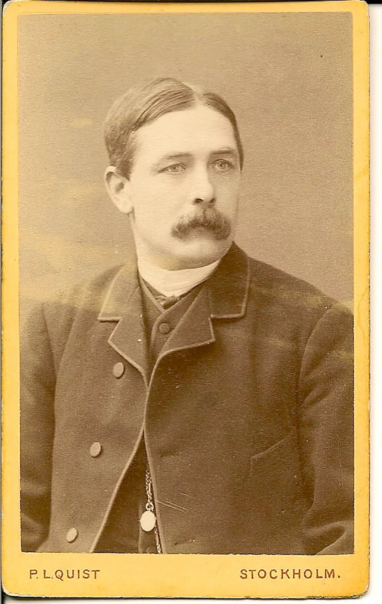 Porträt von Oscar Erickson (1847–1931) – Gedenkseite