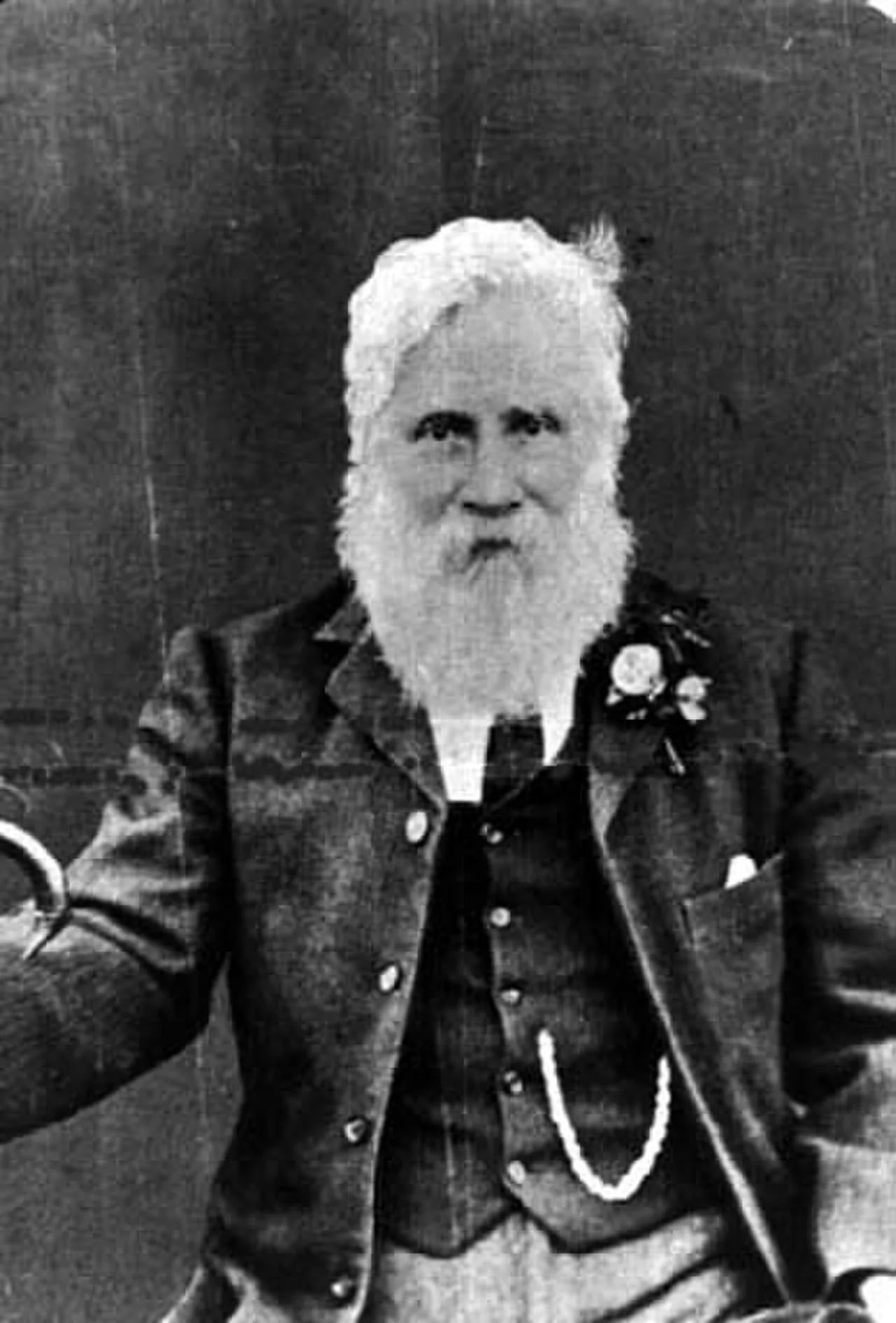 Portrait of Henry Burling (1801–1911) – memorial page