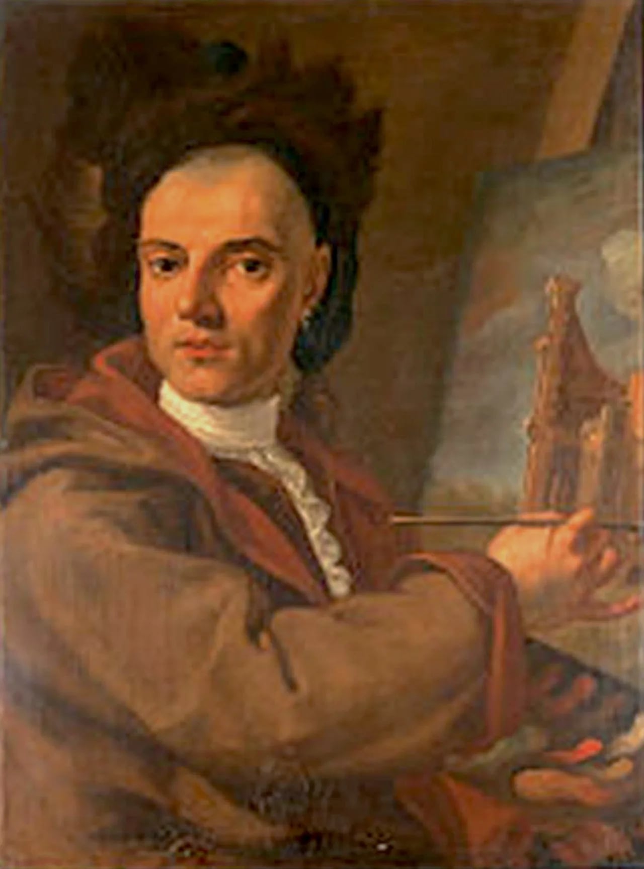 Porträt von Francesco Zahra (1710–1773) – Gedenkseite