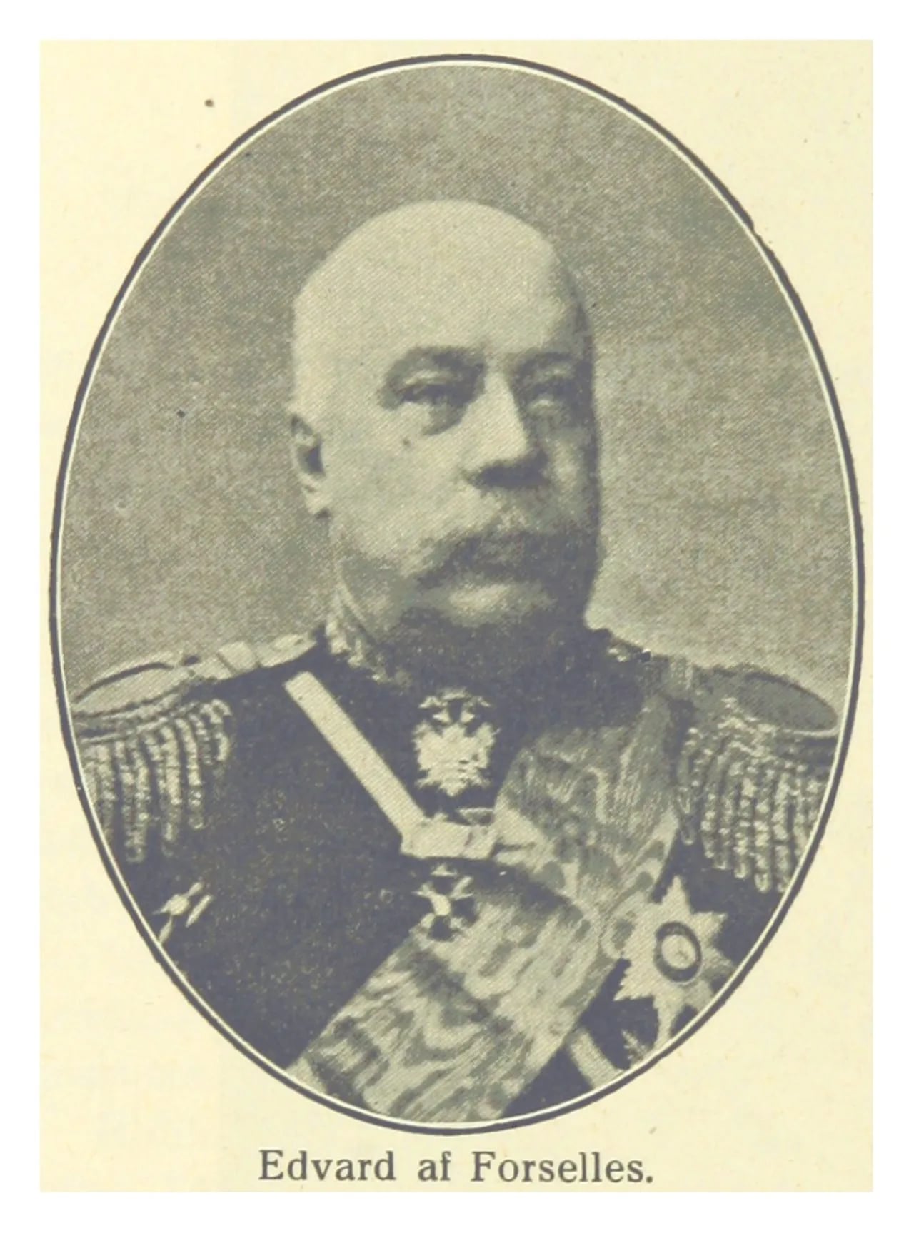 Porträt von Edvard Gustaf af Forselles (1817–1891) – Gedenkseite