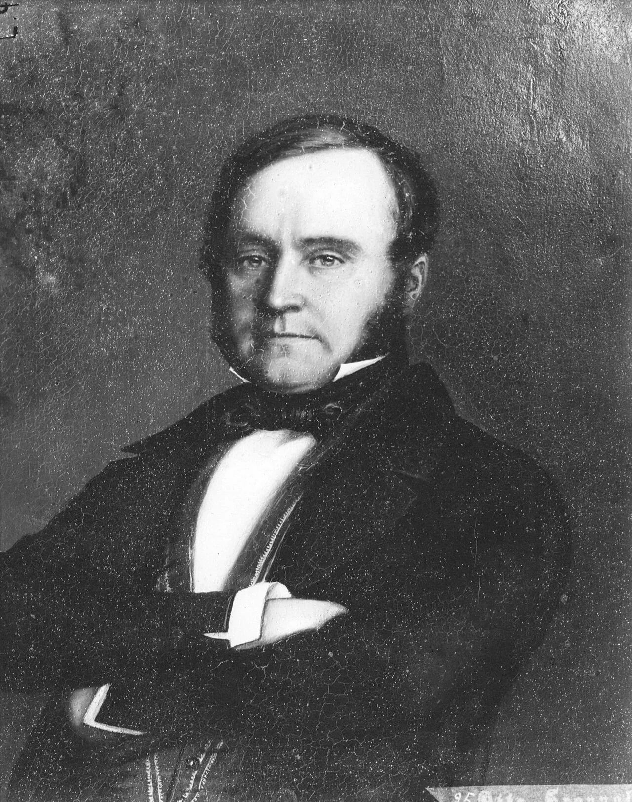 Portrait of Herman Bagger (1800–1880) – memorial page