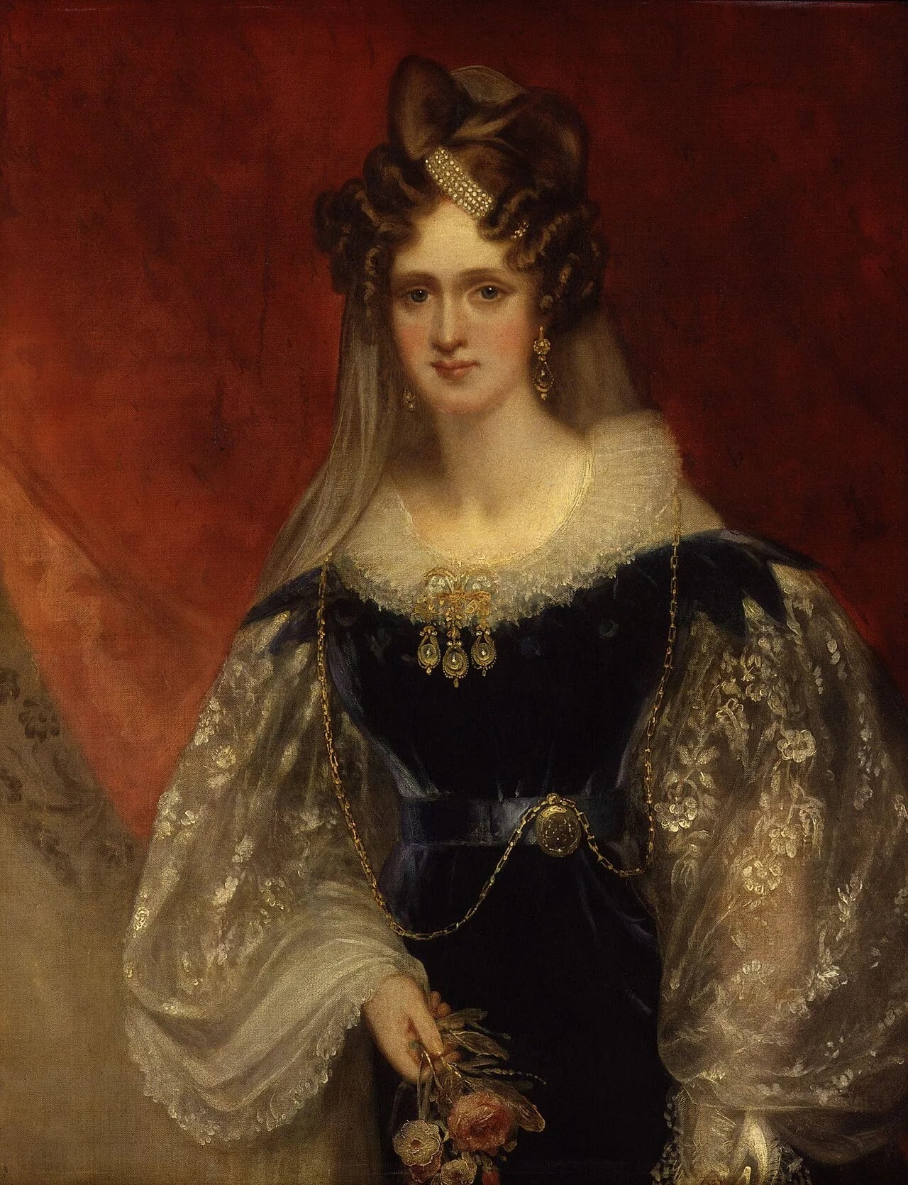 Portrait of Adelheid von Sachsen-Meiningen (1792–1849) – memorial page