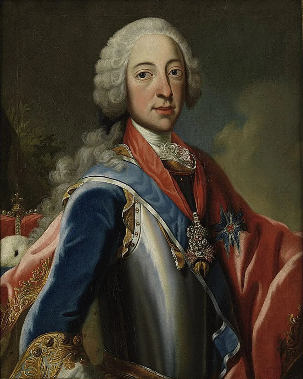 Porträt von Maximilian III. Joseph (1727–1777) – Gedenkseite