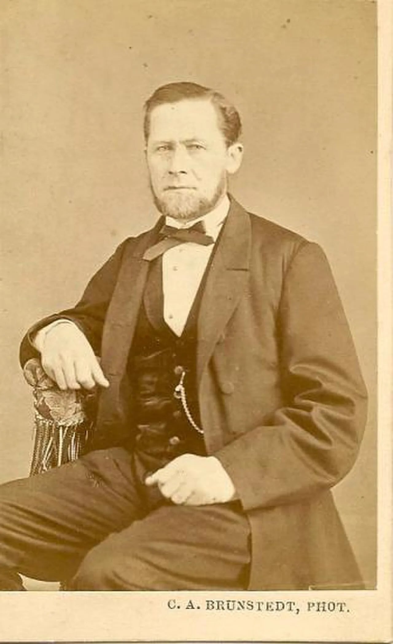 Porträt von Sven Hansson i Torp (1827–1878) – Gedenkseite