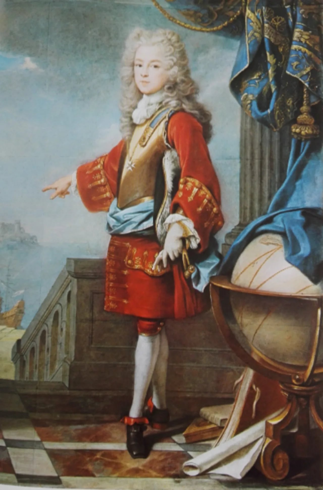 Portrait of Joseph Ferdinand von Bayern (1692–1699) – memorial page