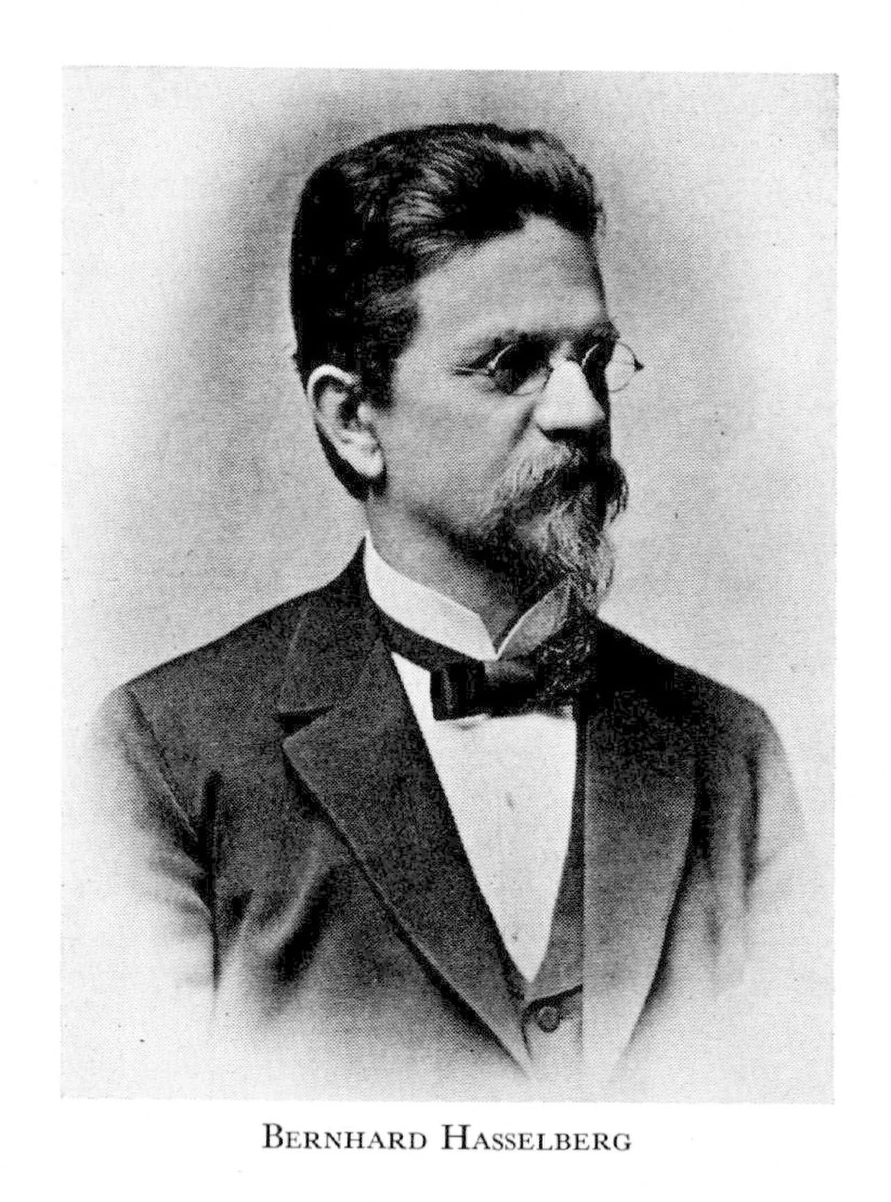 Portrait of Klas Bernhard Hasselberg (1848–1922) – memorial page