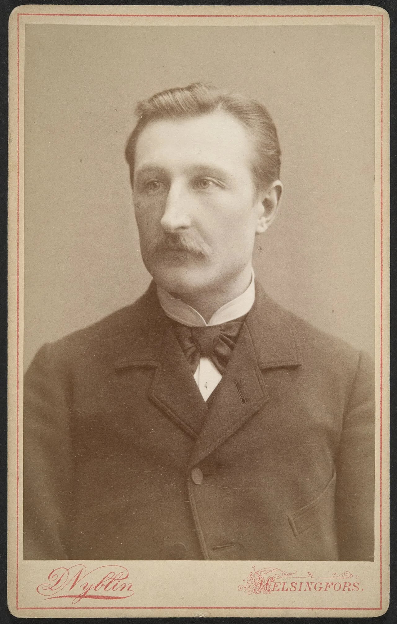 Porträt von Jvar August Heikel (1861–1952) – Gedenkseite