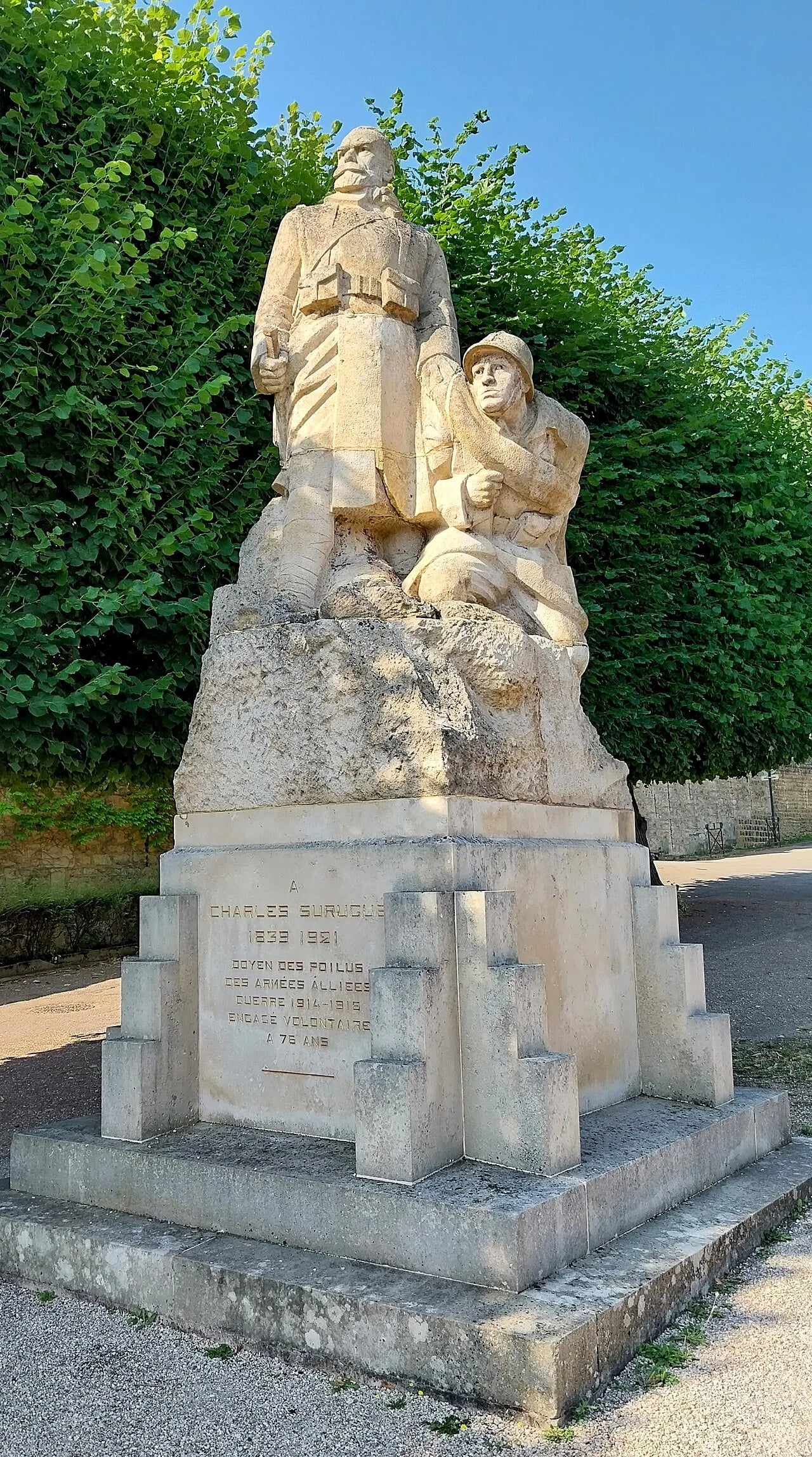 Porträt von Charles Surugue (1839–1921) – Gedenkseite