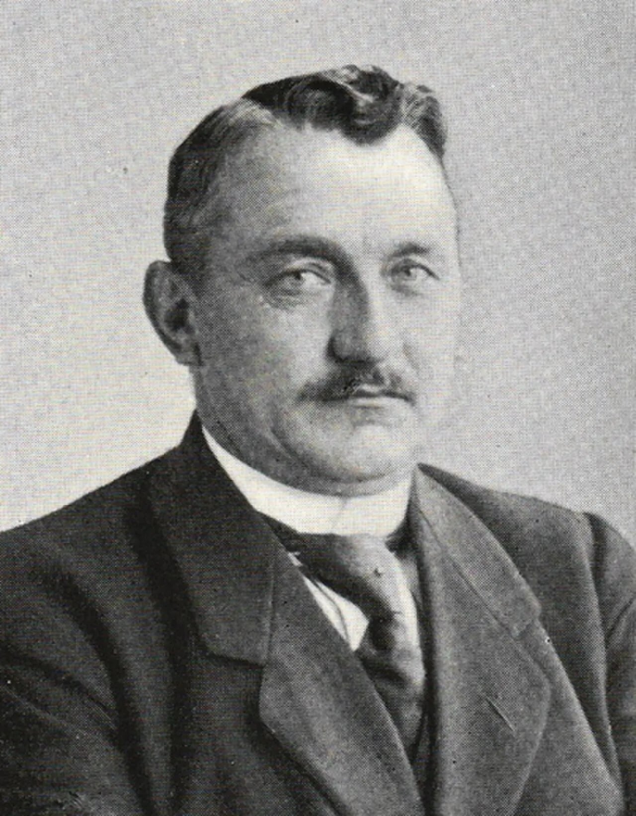 Porträt von Sven Johansson (1875–1946) – Gedenkseite