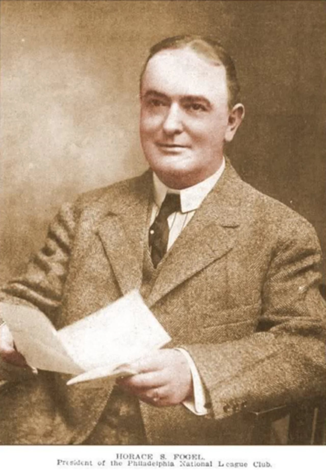 Porträt von Horace Fogel (1861–1928) – Gedenkseite