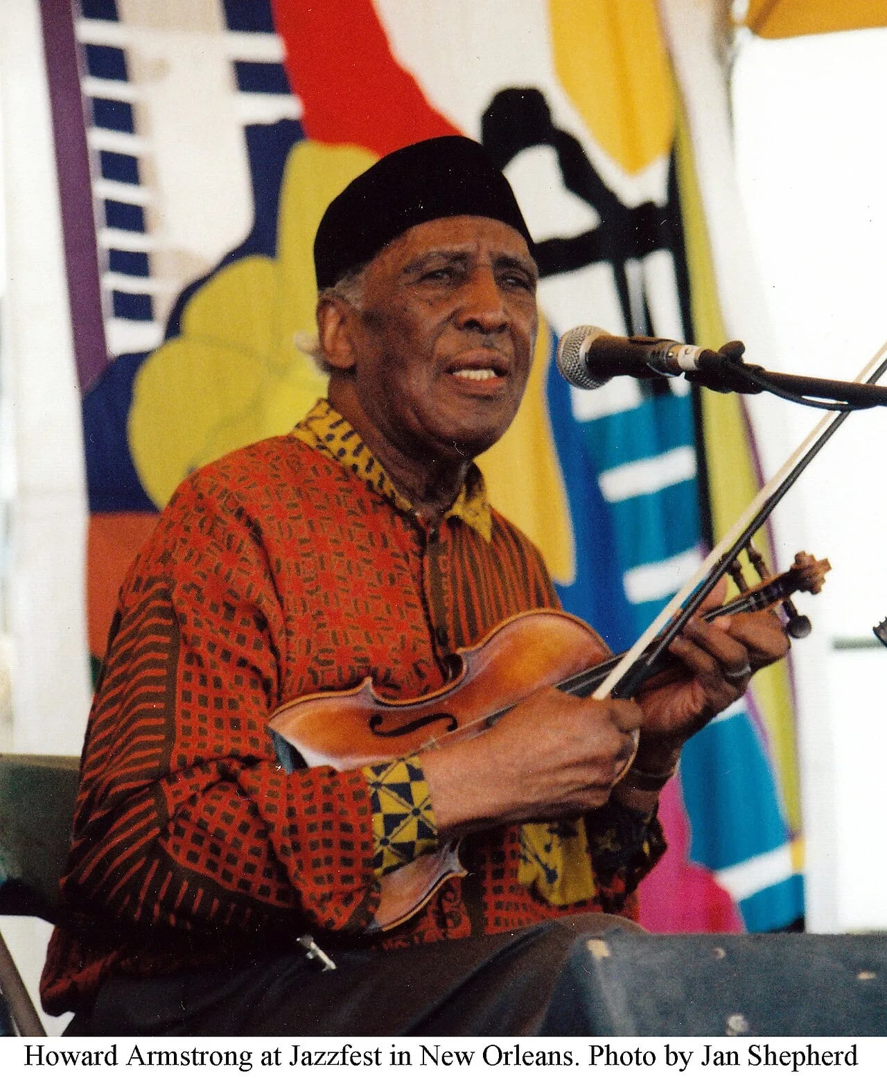Porträt von Howard Armstrong (1909–2003) – Gedenkseite