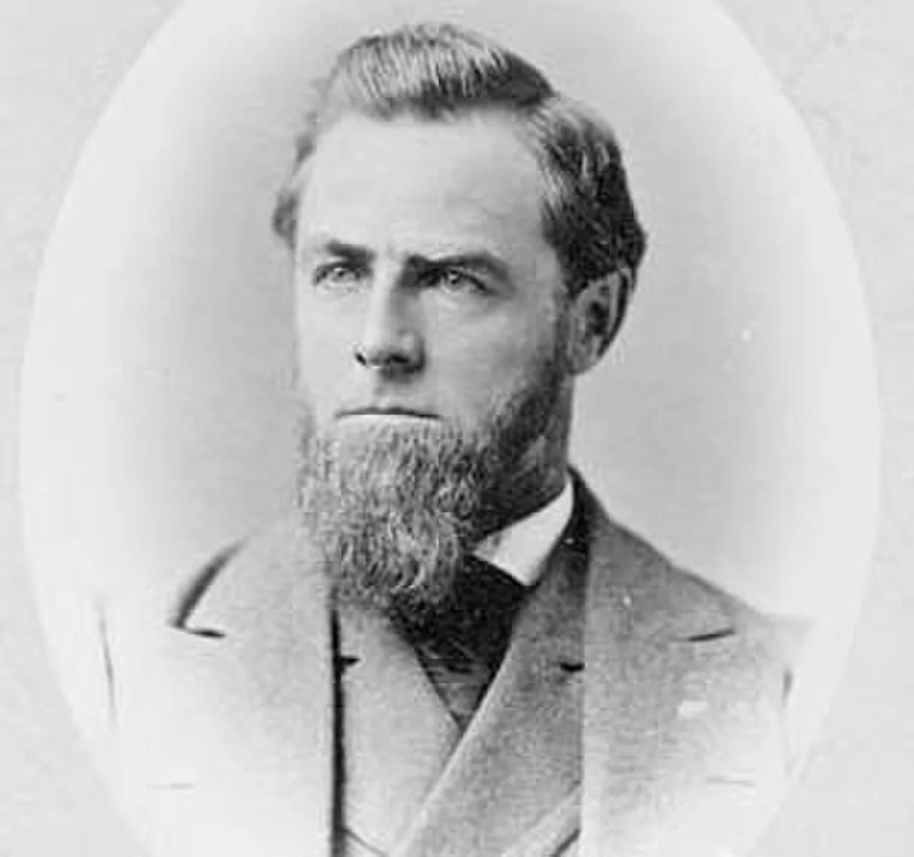 Portrait of Hugh Powell Crosby (1827–1905) – memorial page