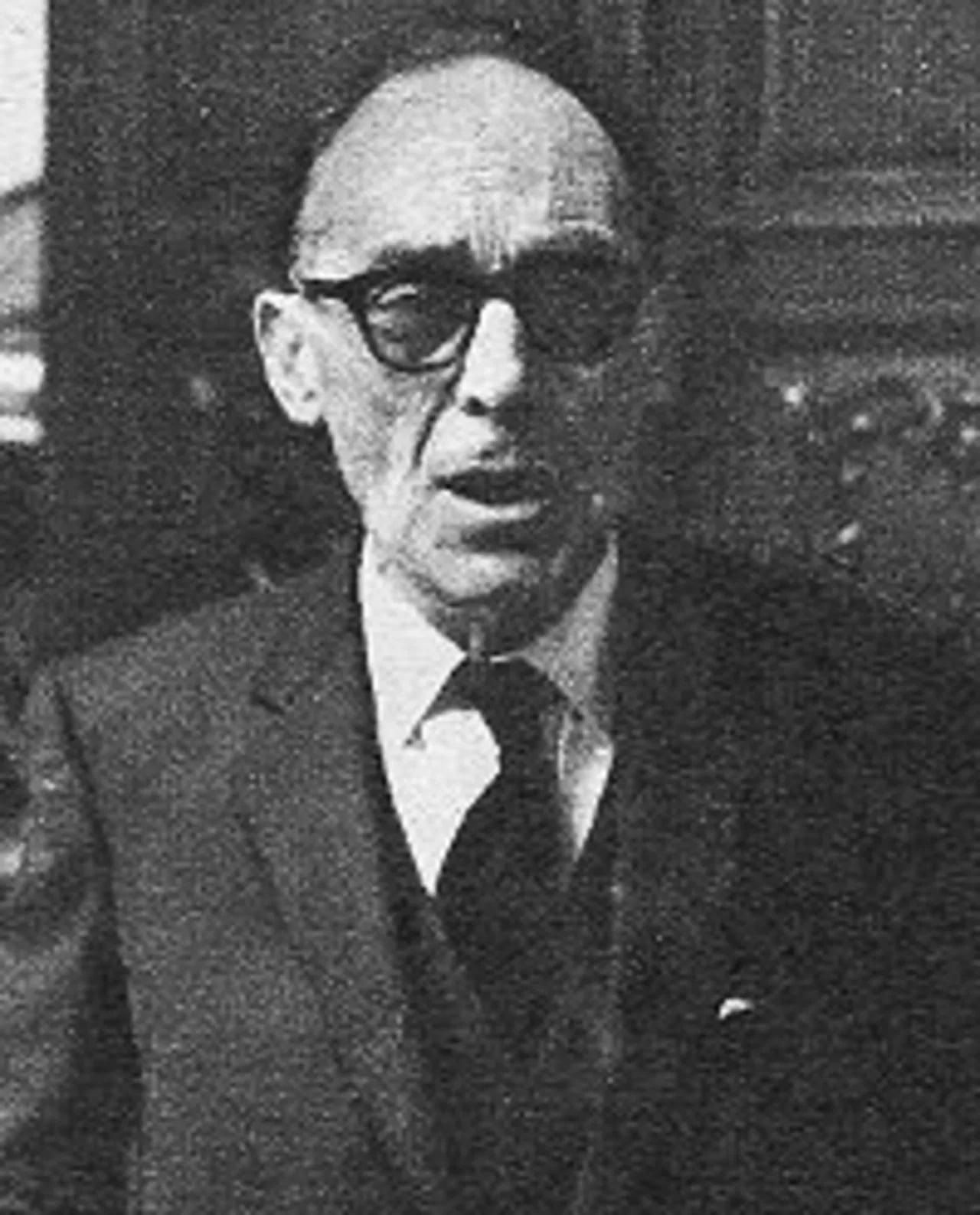 Porträt von José Aguirre Cámara (1900–1969) – Gedenkseite