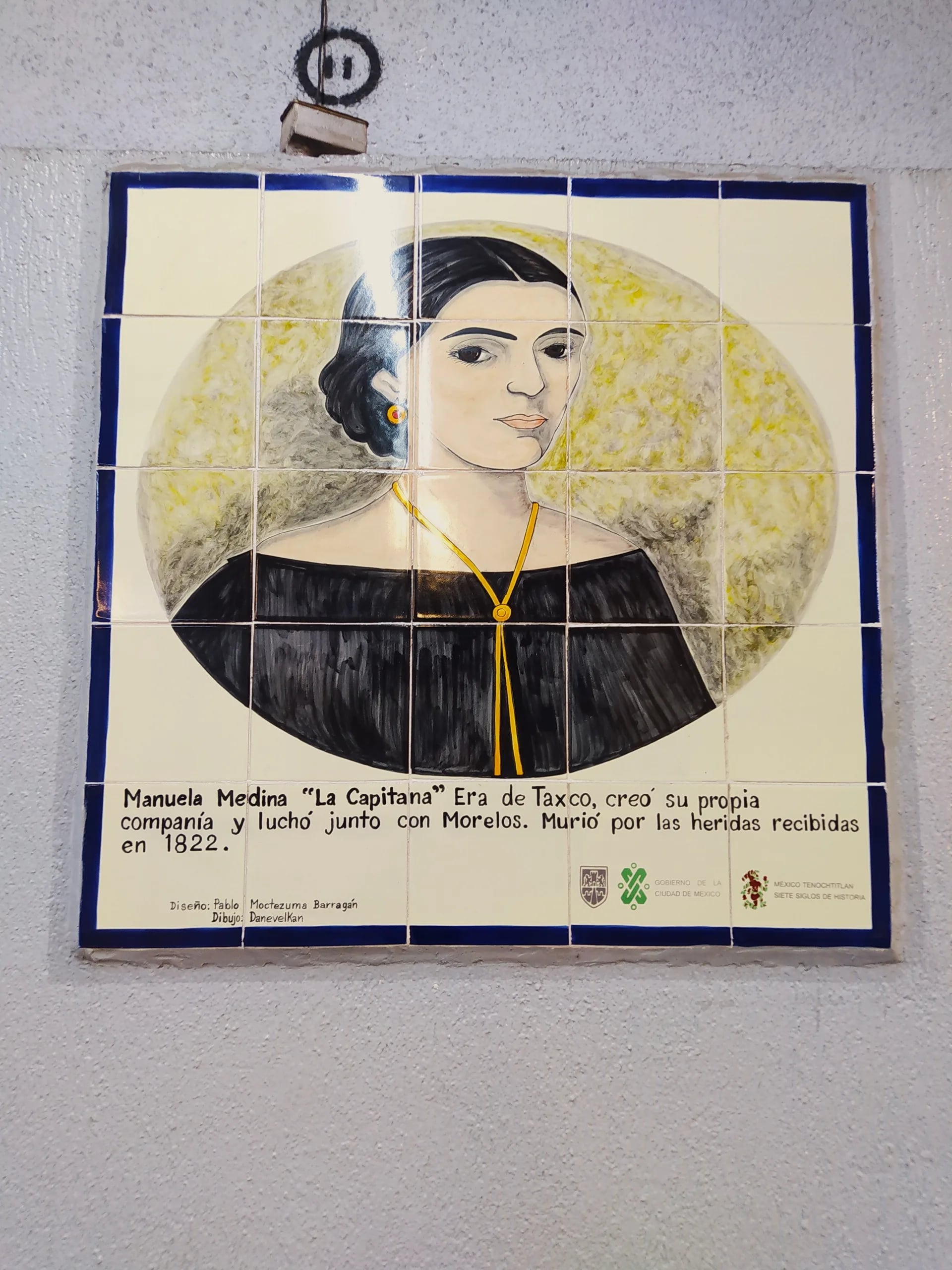 Portrait of Manuela Medina (1780–1822) – memorial page