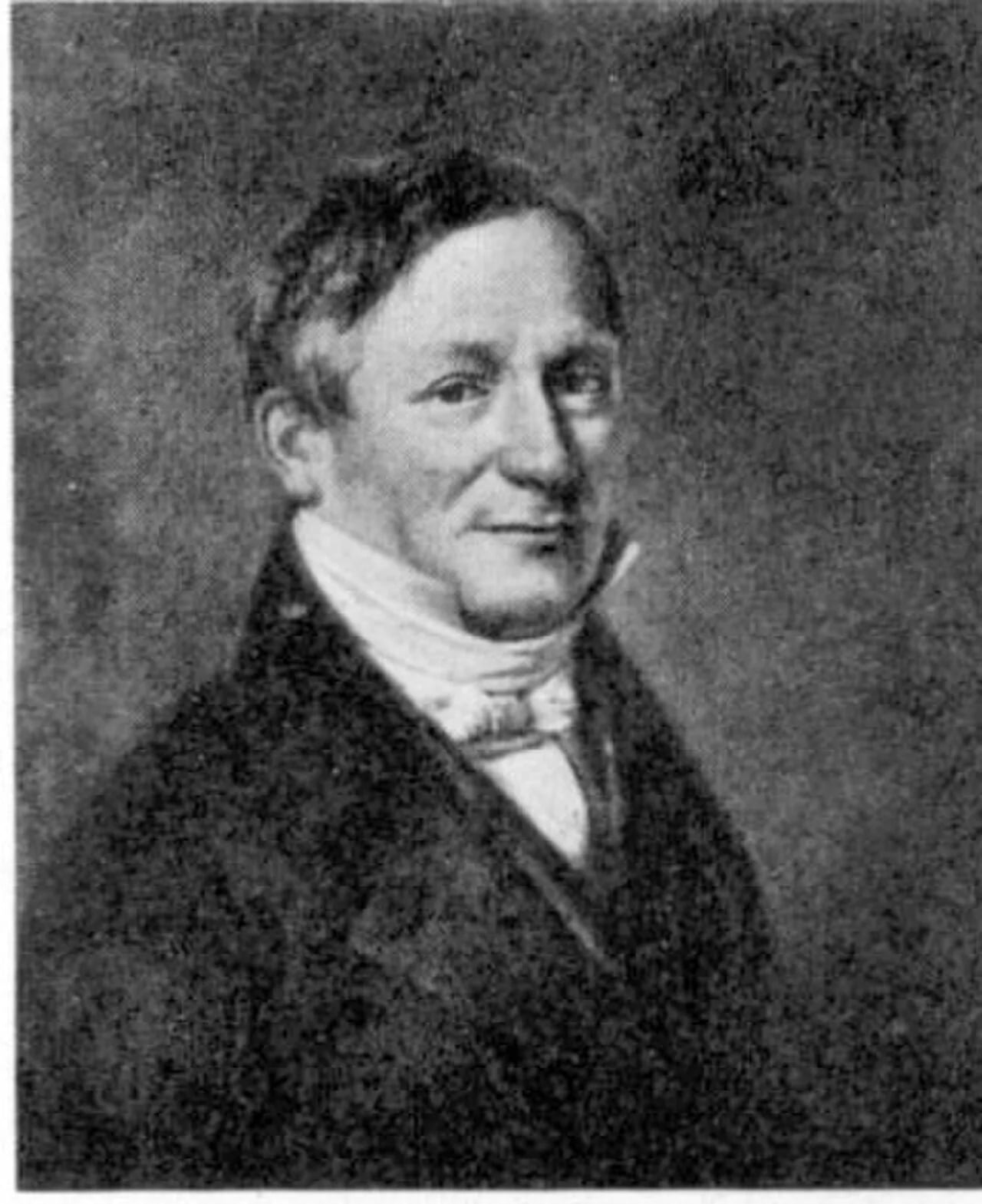 Porträt von Anders Georg Levgren (1788–1857) – Gedenkseite