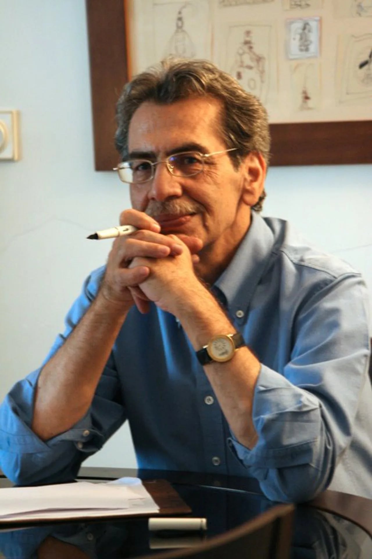 Portrait of Kambiz Derambakhsh (1942–2021) – memorial page