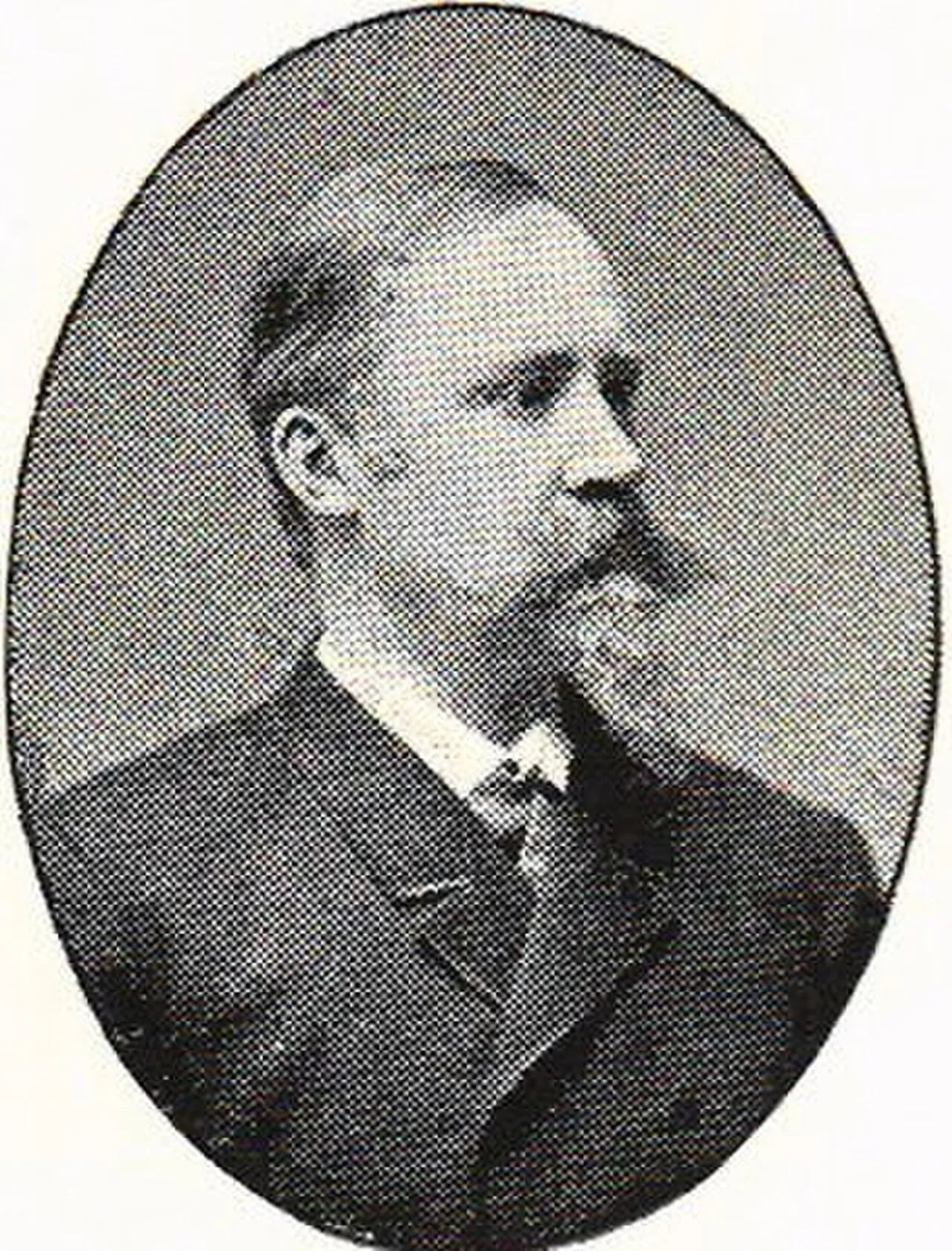 Porträt von Bertrand Lindgren (1841–1923) – Gedenkseite
