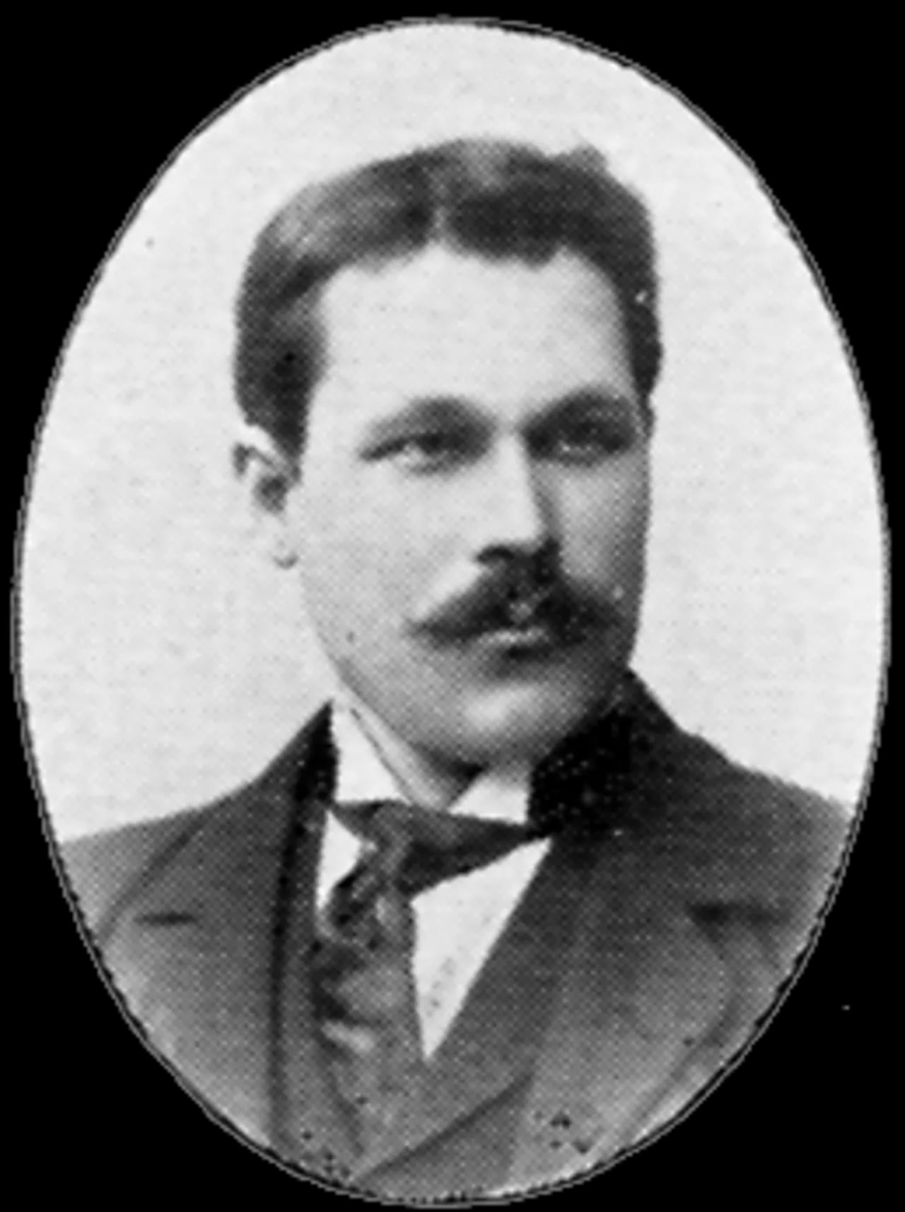 Porträt von Carl Olof Eric Lindin (1869–1942) – Gedenkseite