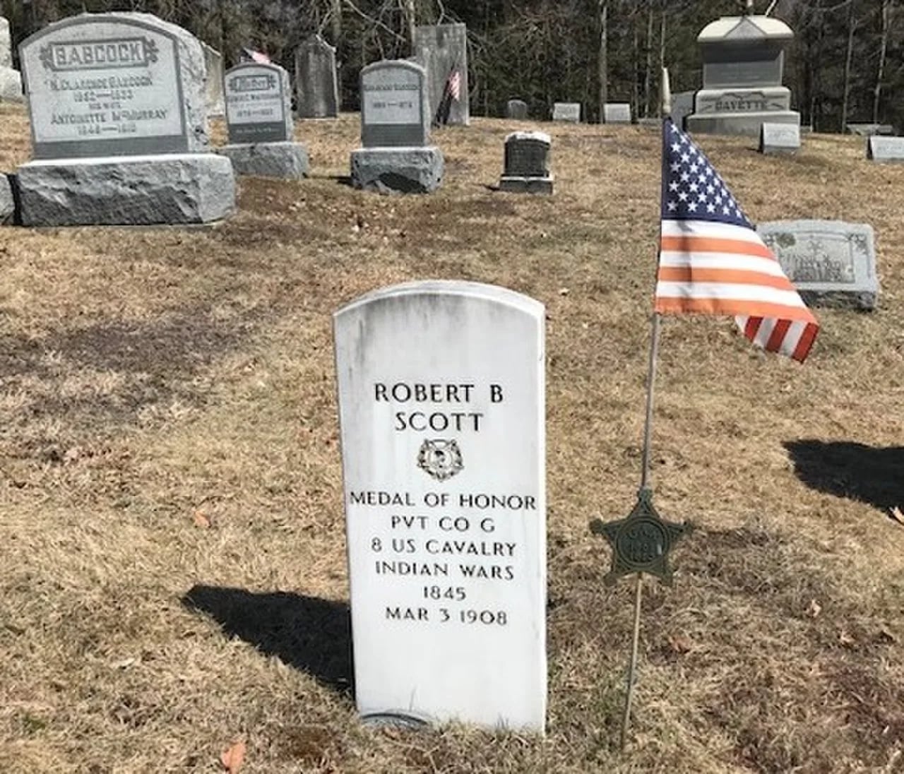Portrait of Robert B. Scott (1845–1908) – memorial page