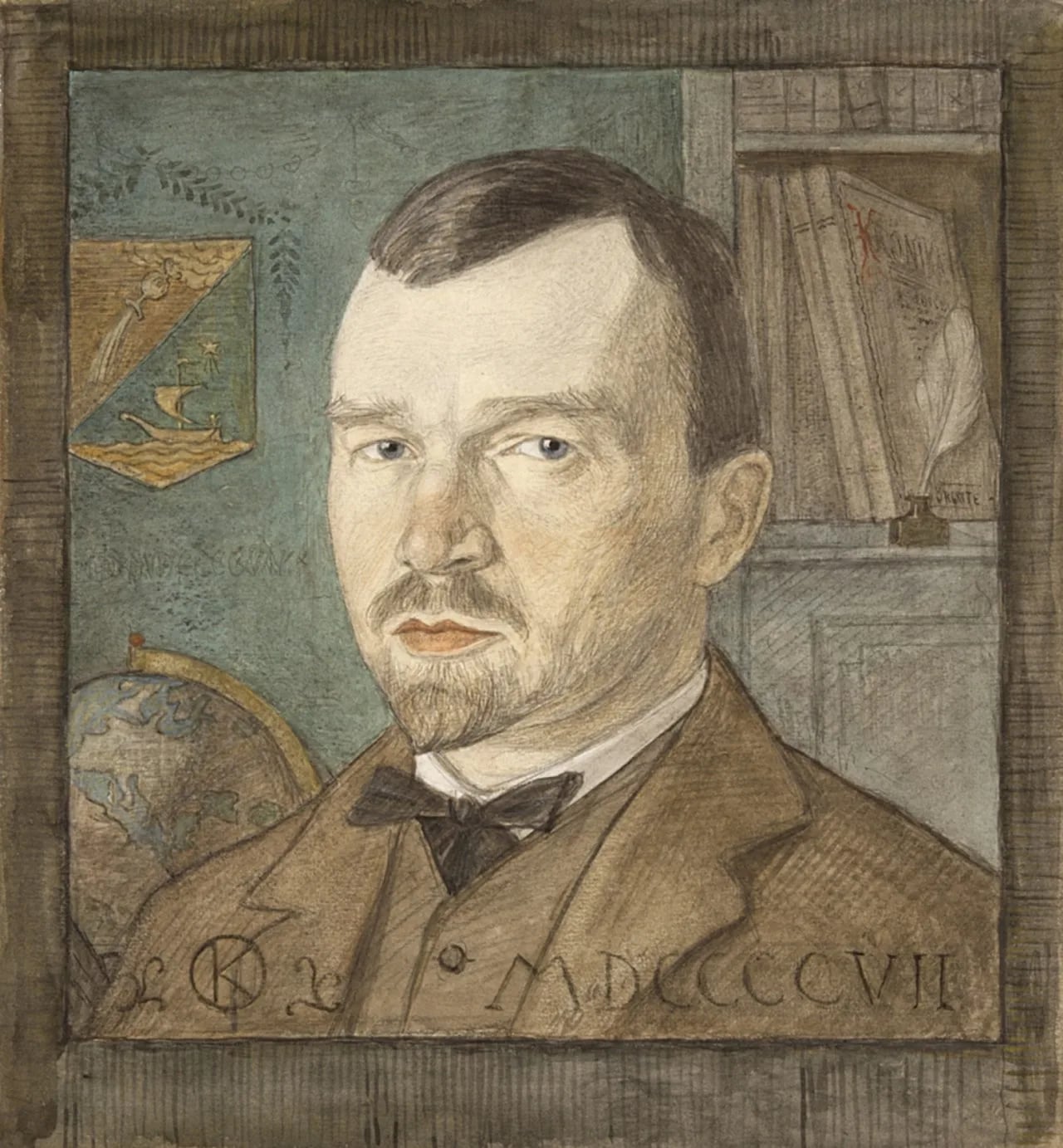 Porträt von Werner Lundqvist (1868–1943) – Gedenkseite