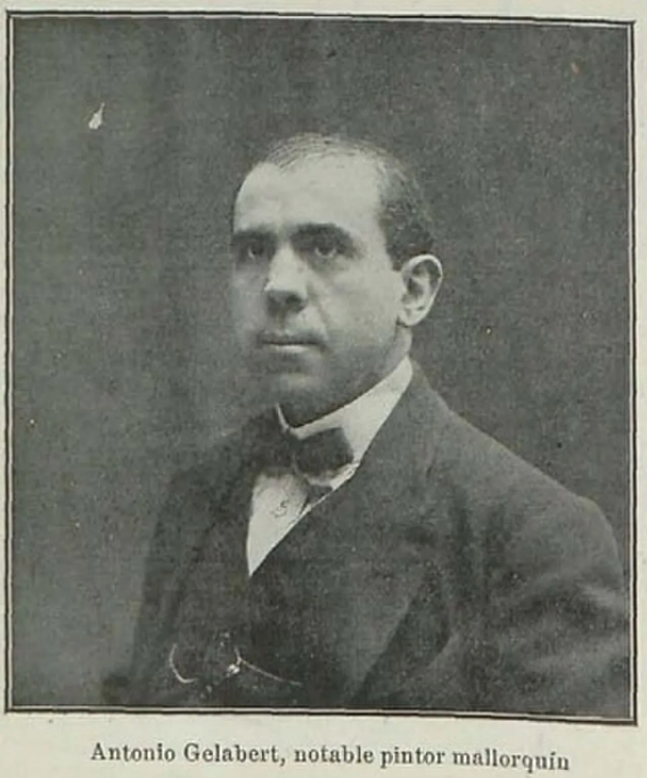 Portrait of Antoni Gelabert (1877–1932) – memorial page