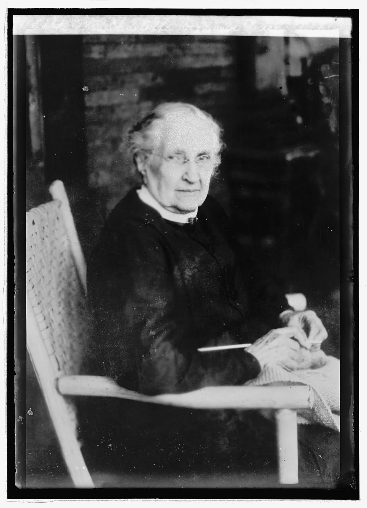 Porträt von Charlotte Woodward Pierce (1830–1924) – Gedenkseite