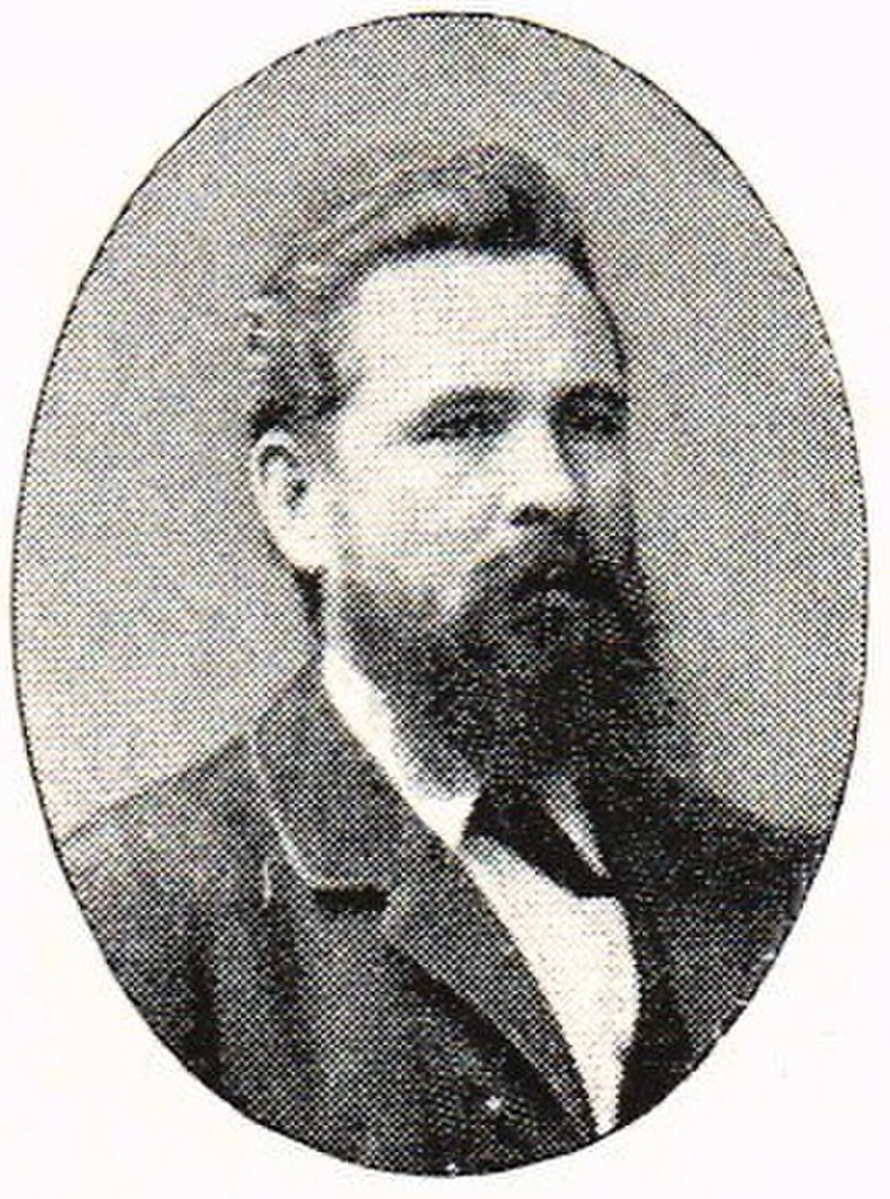 Porträt von Johannes Nyqvist (1835–1906) – Gedenkseite