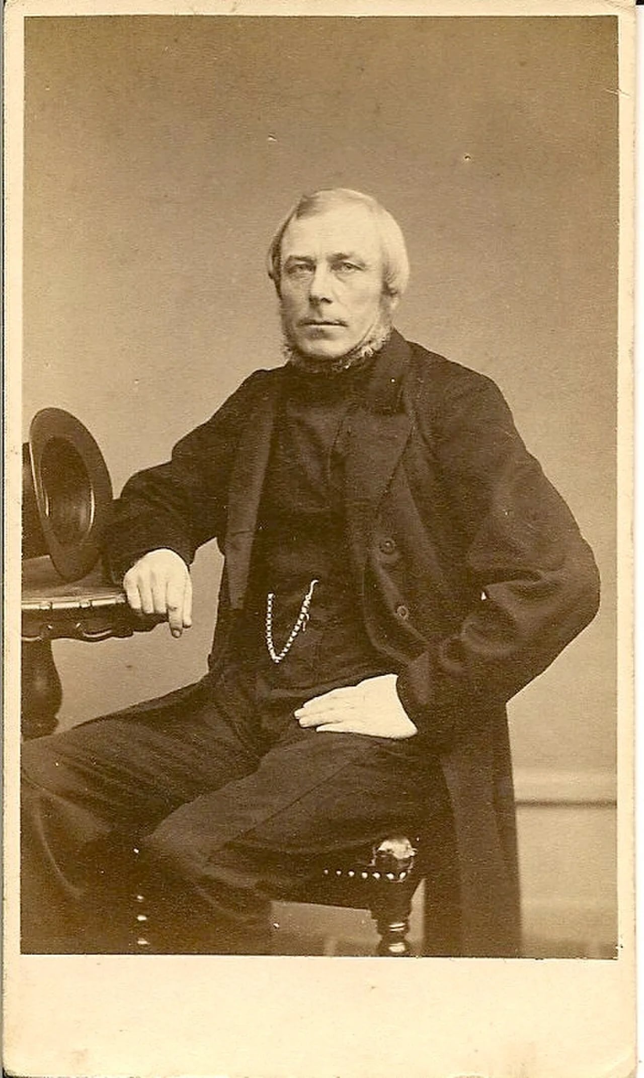 Porträt von Gustaf Olsson i Håskesta (1819–1896) – Gedenkseite