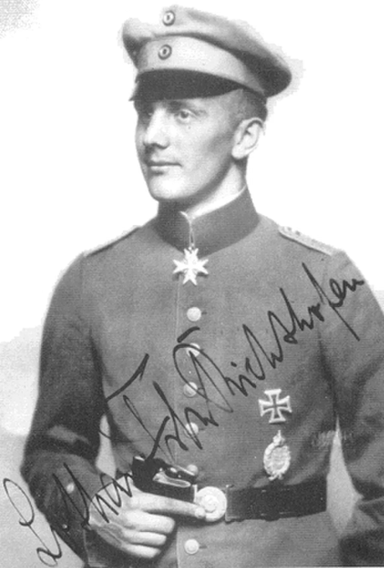 Porträt von Lothar von Richthofen (1894–1922) – Gedenkseite