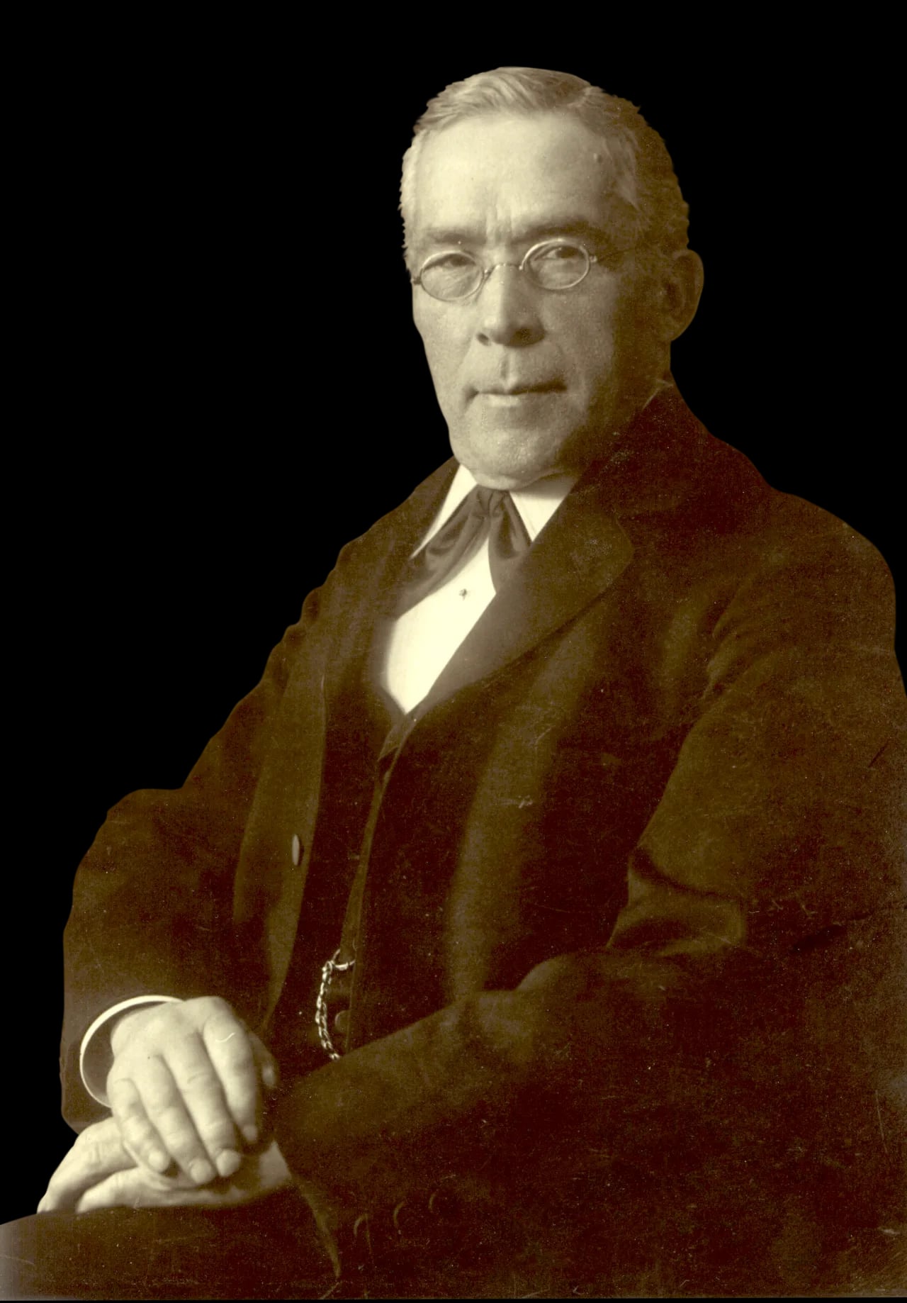 Porträt von Friedrich Hermann Lahl (1842–1920) – Gedenkseite