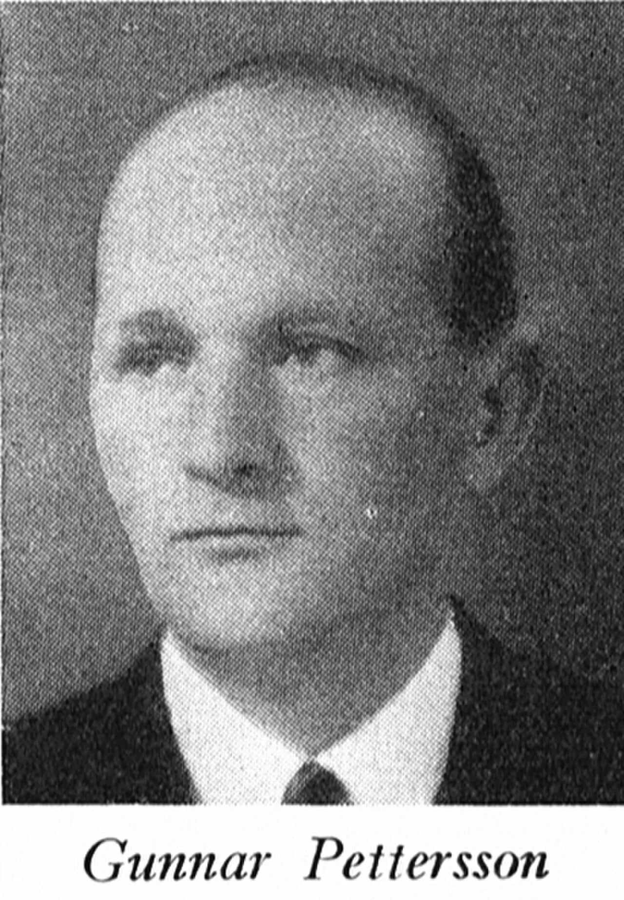 Porträt von Gunnar Pettersson (1899–1986) – Gedenkseite