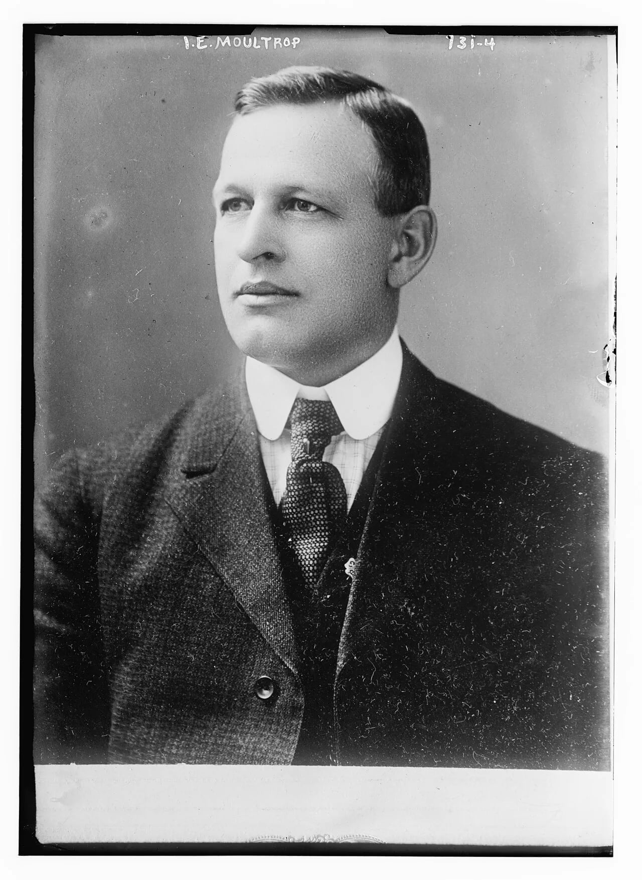 Porträt von Irving Edwin Moultrop (1865–1957) – Gedenkseite